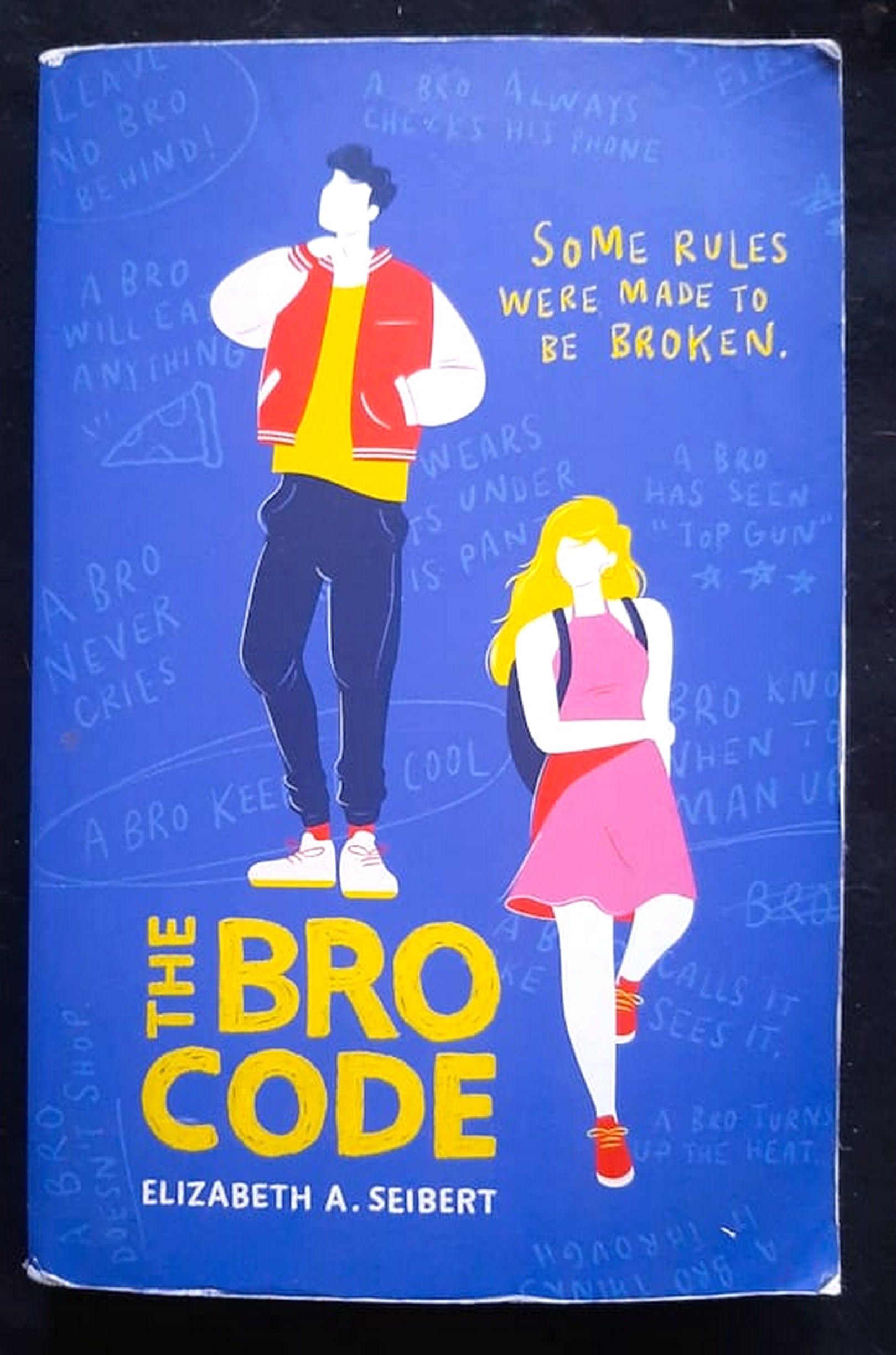 Front Cover Of The Bro Code (Elizabeth A. Seibert)