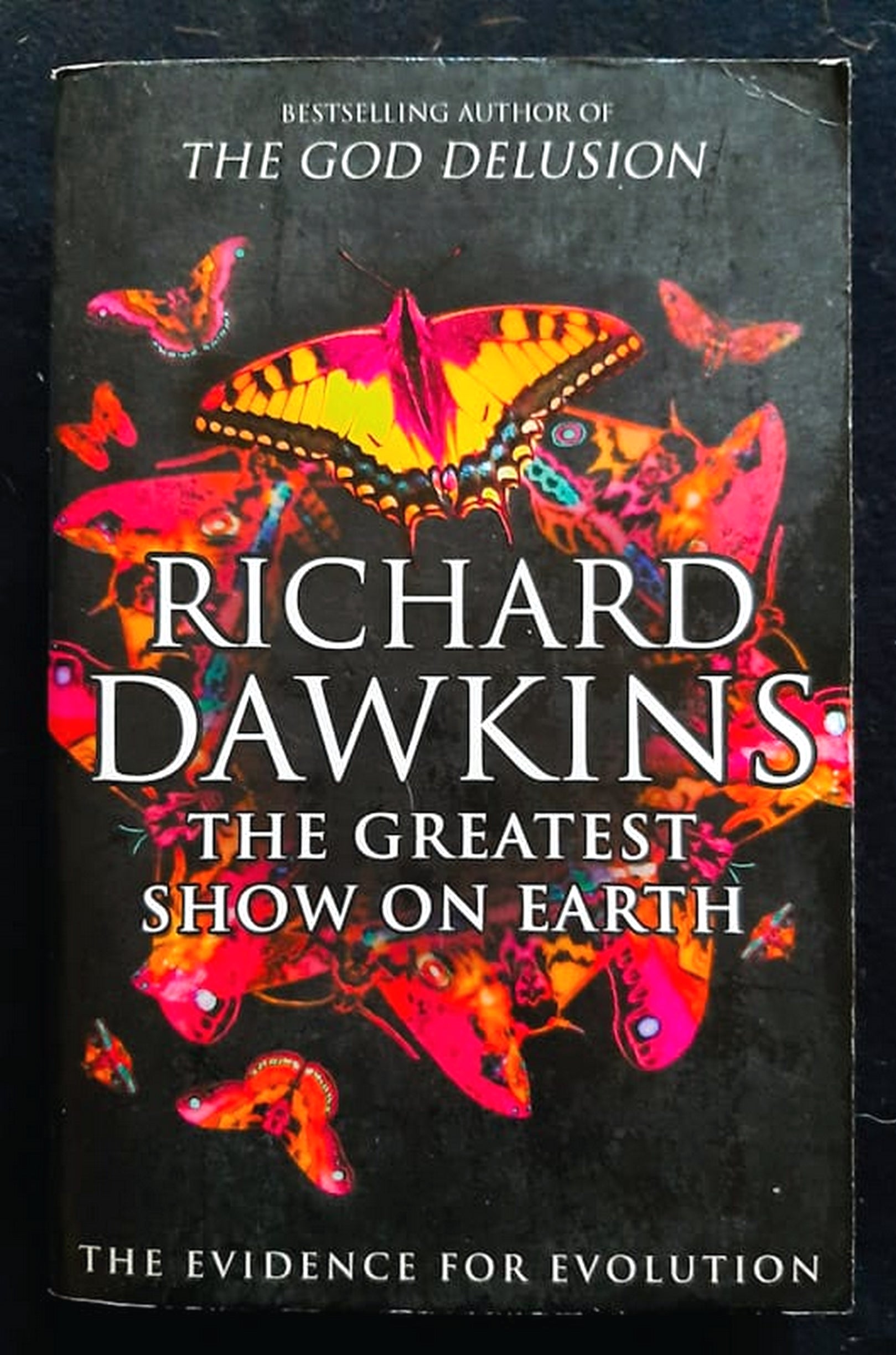 Front Cover Of Bestselling Book The Greatest Show On Earth: The Evidence For Evolution (Richard Dawkins
)