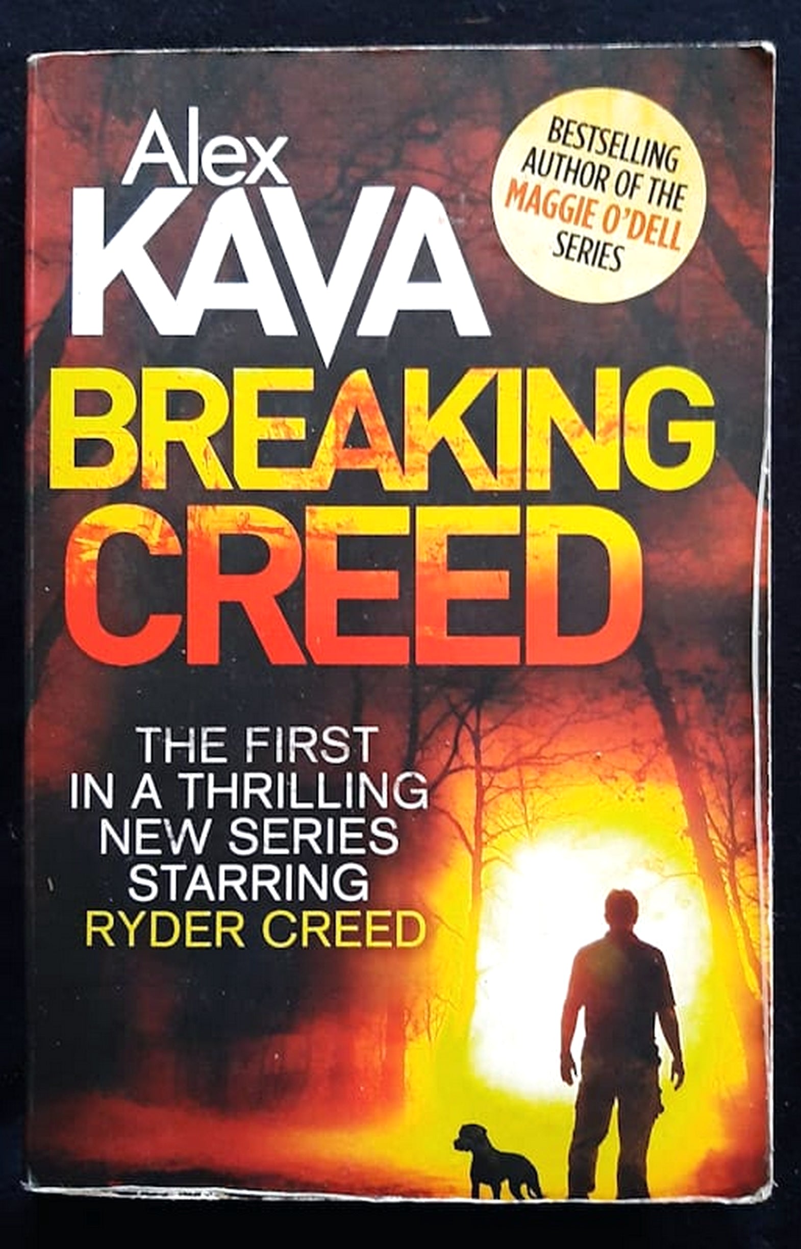 Front Cover Of Breaking Creed (Ryder Creed #1) (Alex Kava)