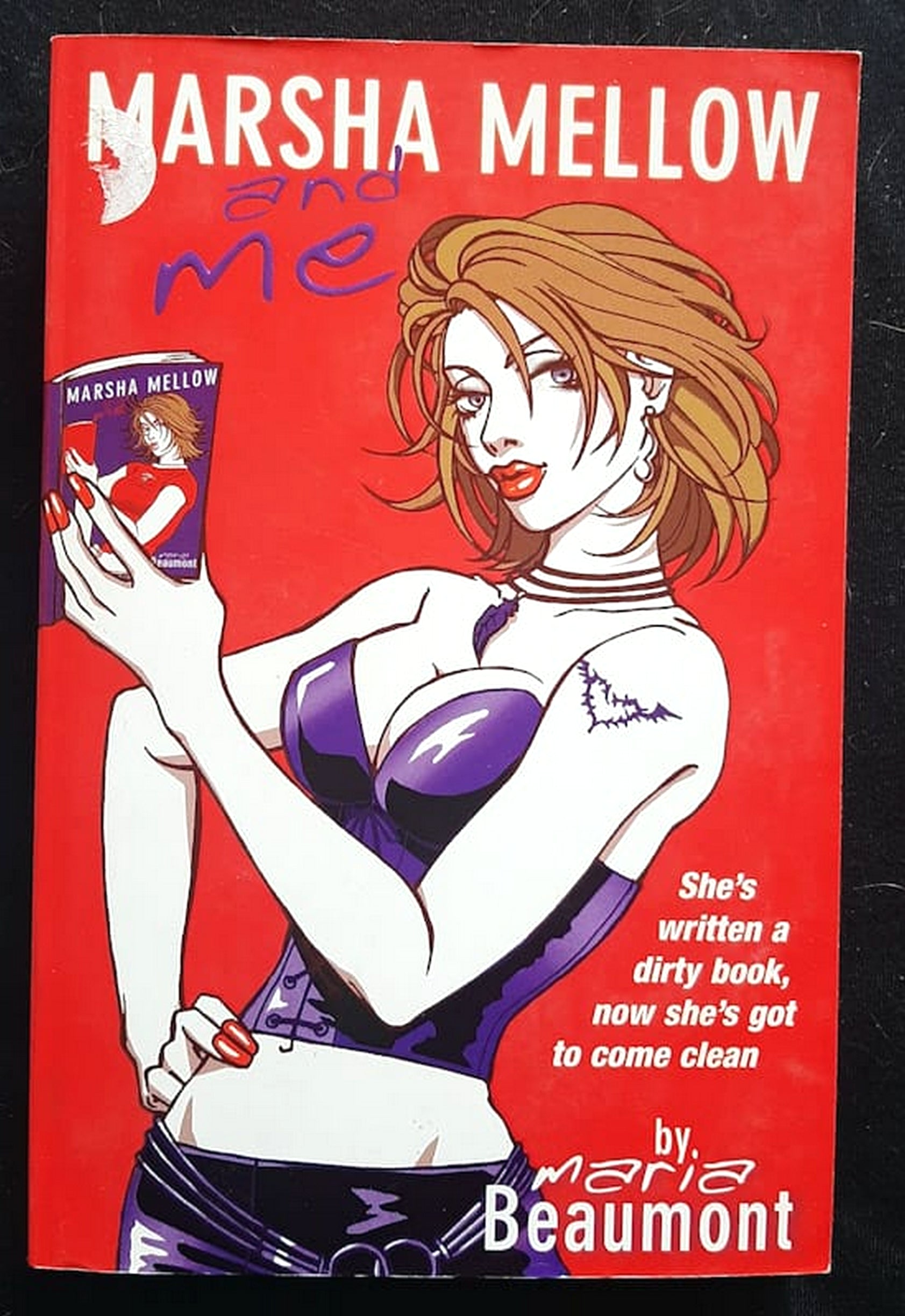 Front Cover Of Bestselling Book Marsha Mellow And Me (Maria Beaumont
)