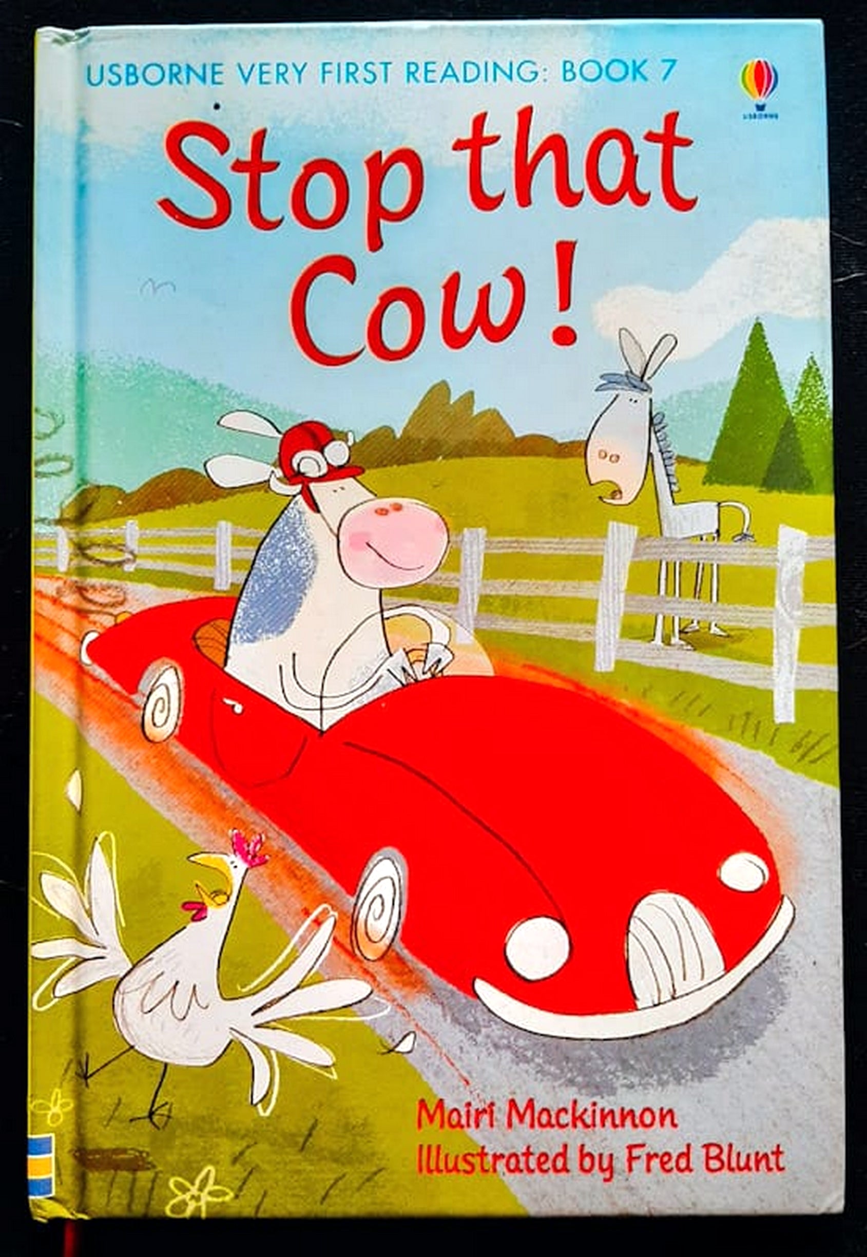 Front Cover Of Stop That Cow! (Mairi Mackinnon)