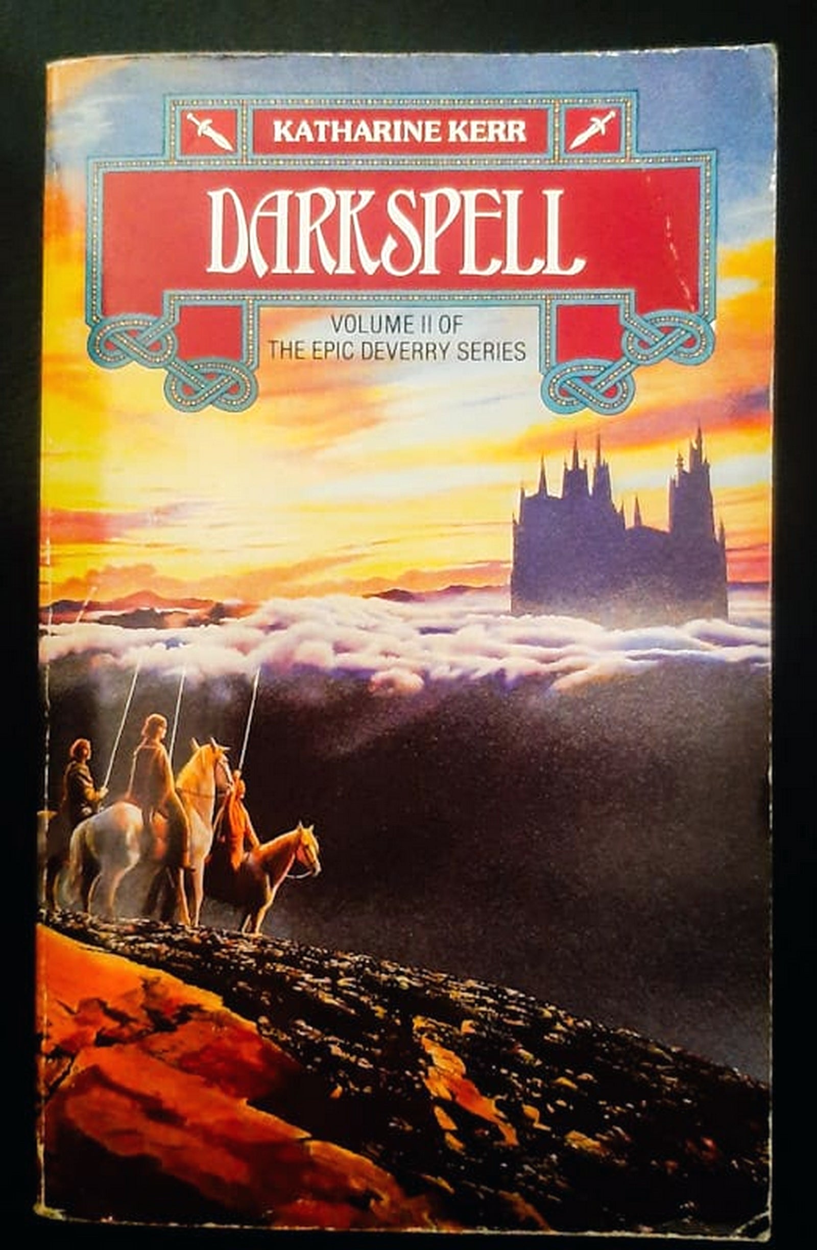 Front Cover Of Darkspell (Deverry Cycle #2) (Katharine Kerr)
