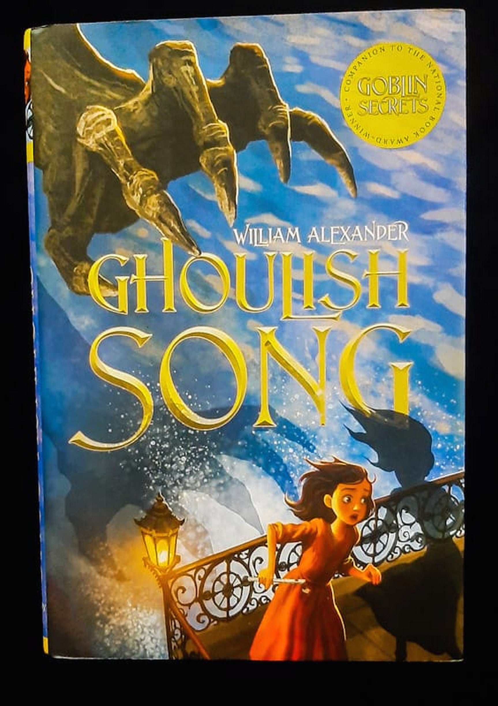 Front Cover Of Ghoulish Song (Zombay #2) (William Alexander)