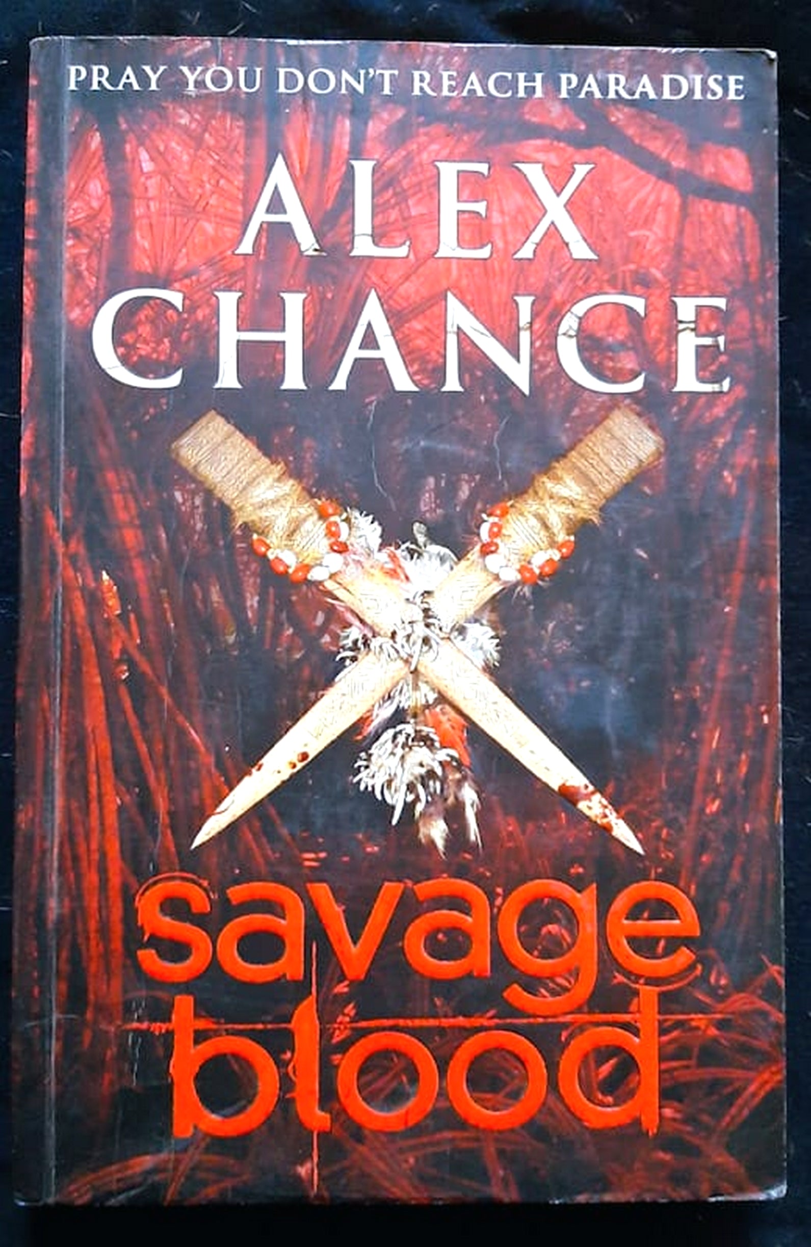 Front Cover Of Savage Blood (Alex Chance)