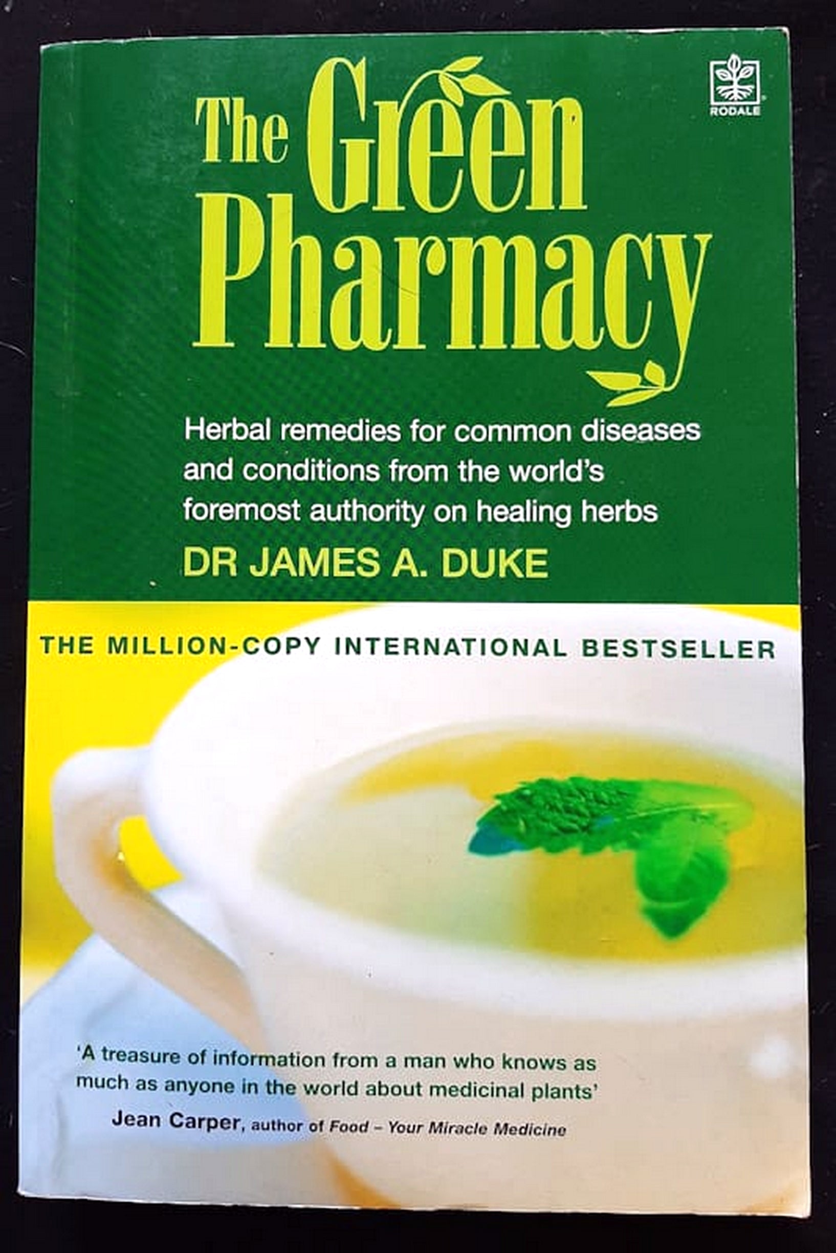 Front Cover Of The Green Pharmacy (James A Duke)