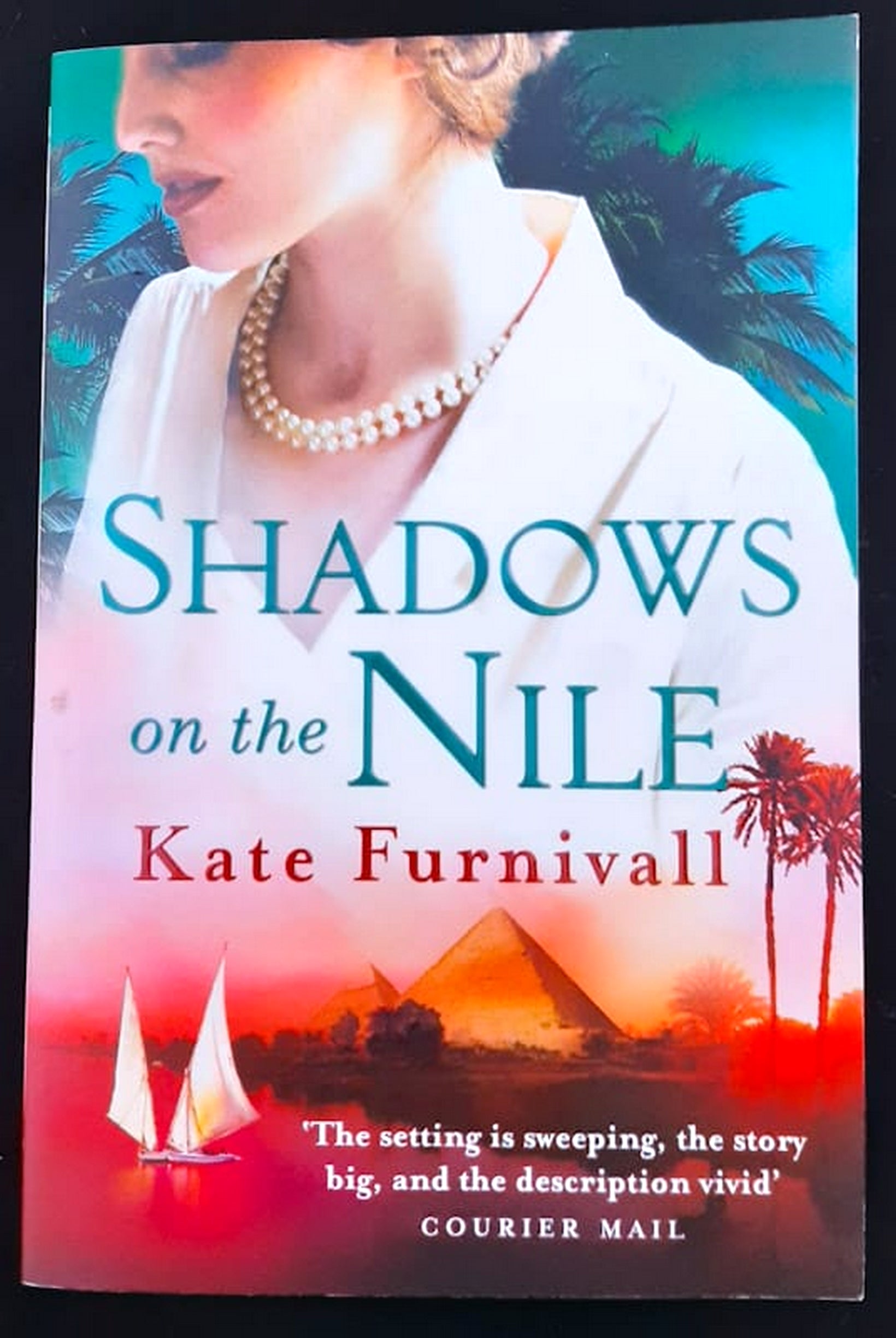 Front Cover Of Shadows on the Nile (Kate Furnivall)