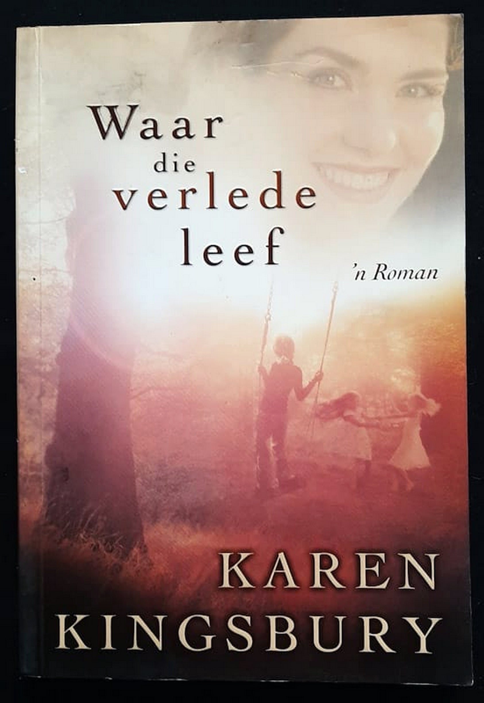Front Cover Of Waar die verlede leef (Karen Kingsbury)