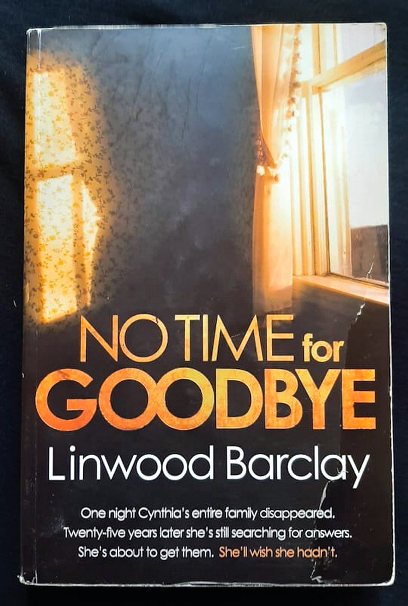 Front Cover Of No Time for Goodbye (Linwood Barclay)
