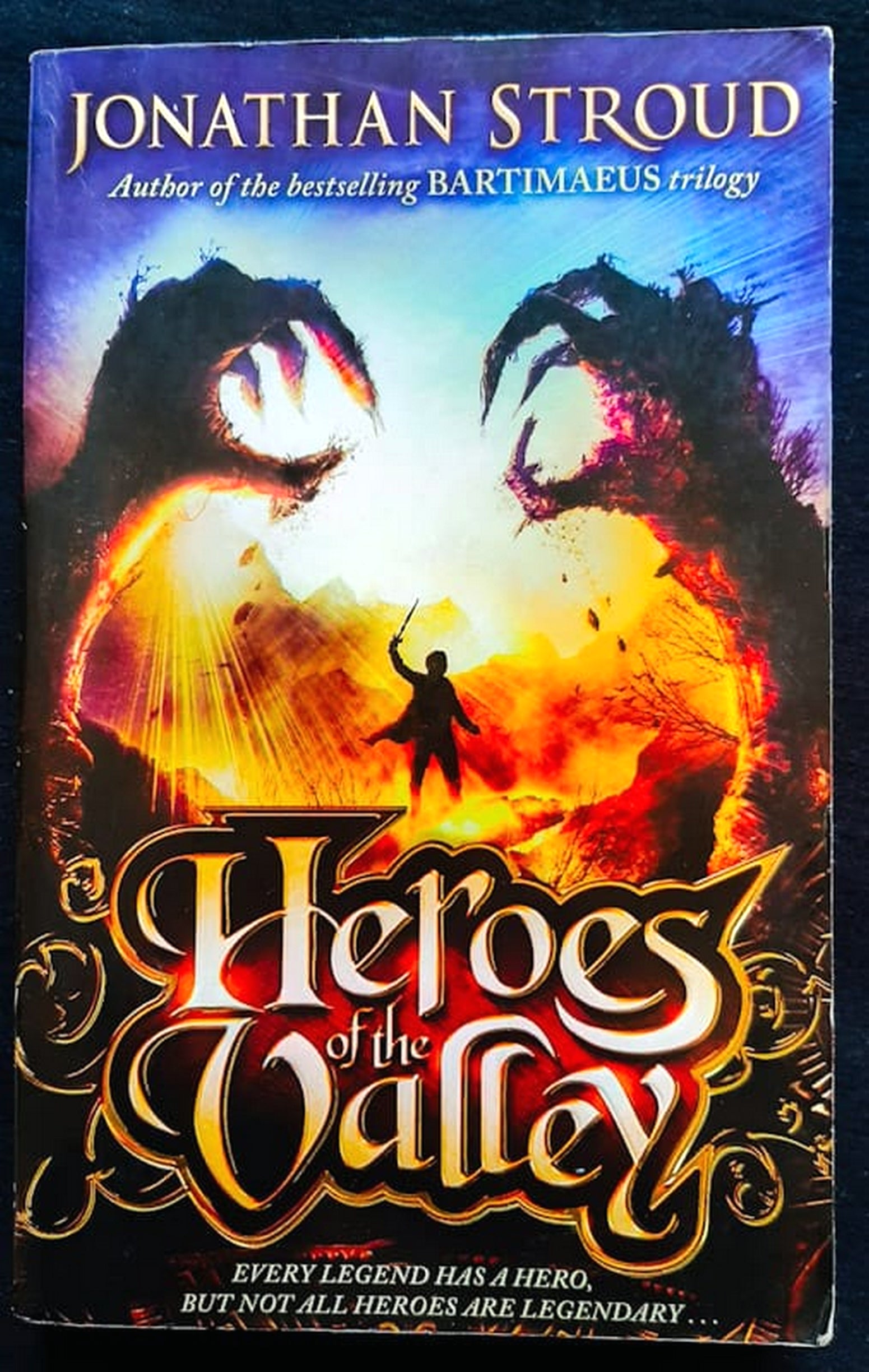 Front Cover Of Heroes of the Valley (Jonathan Stroud)