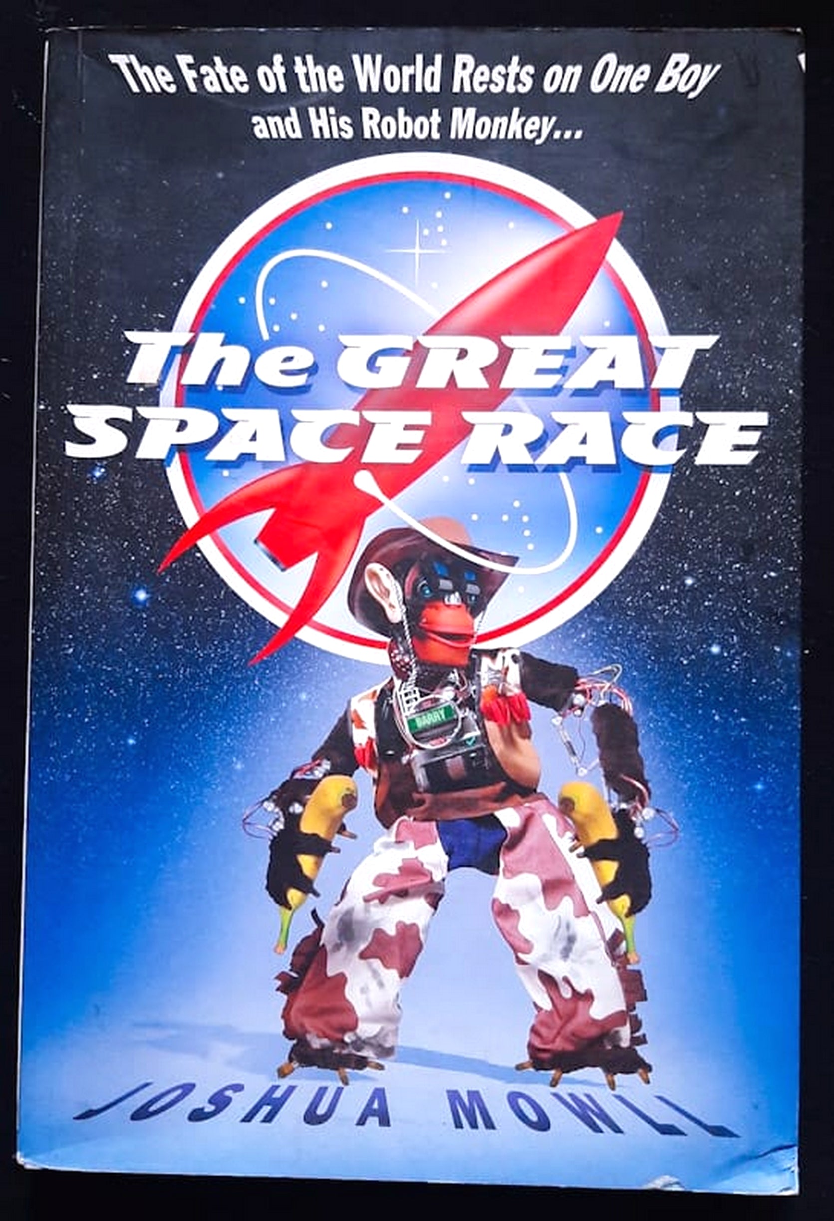 Front Cover Of Great Space Race (Joshua Mowll)
