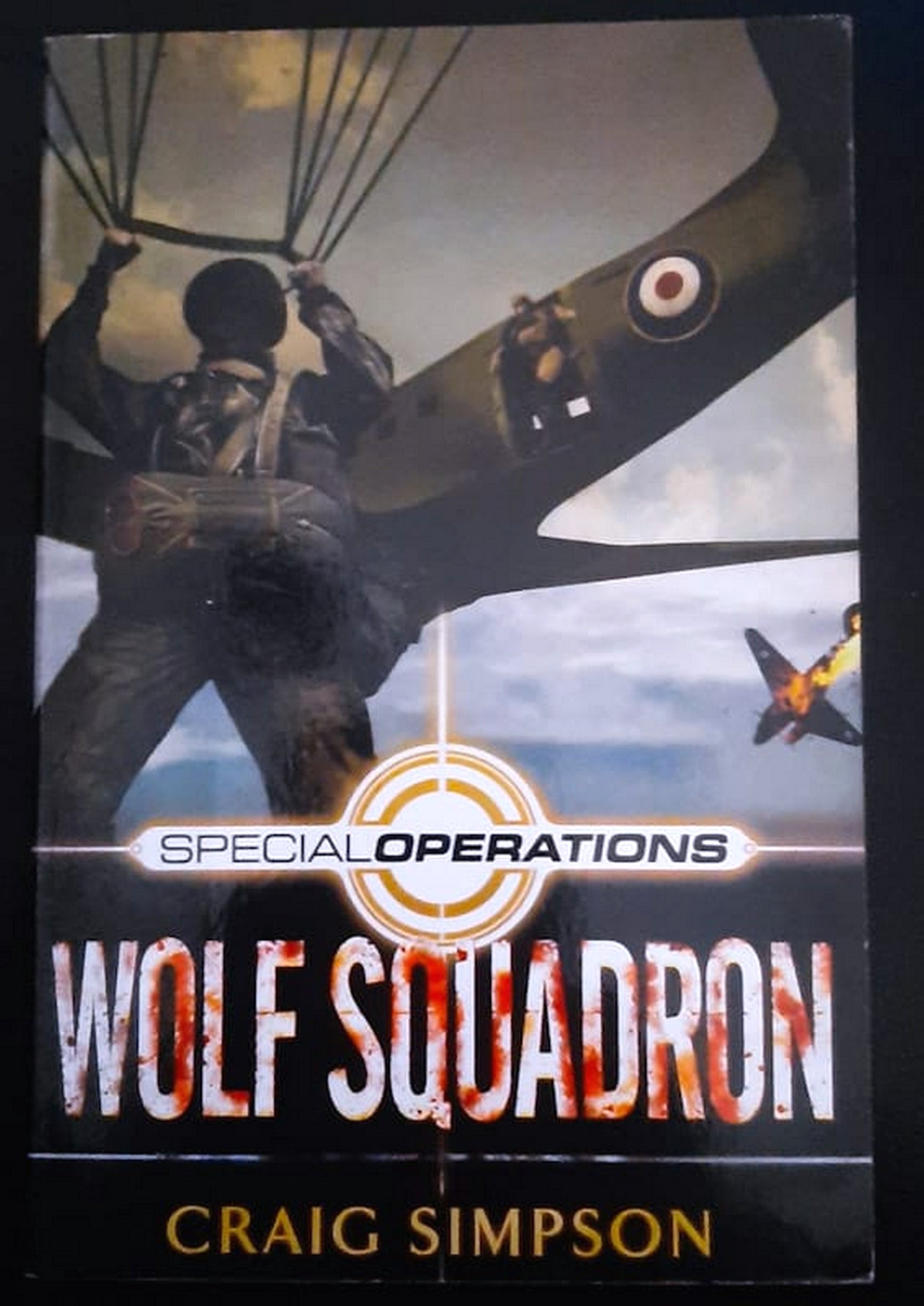 Front Cover Of Wolf Squadron (Special Operations #3) (Craig Simpson)