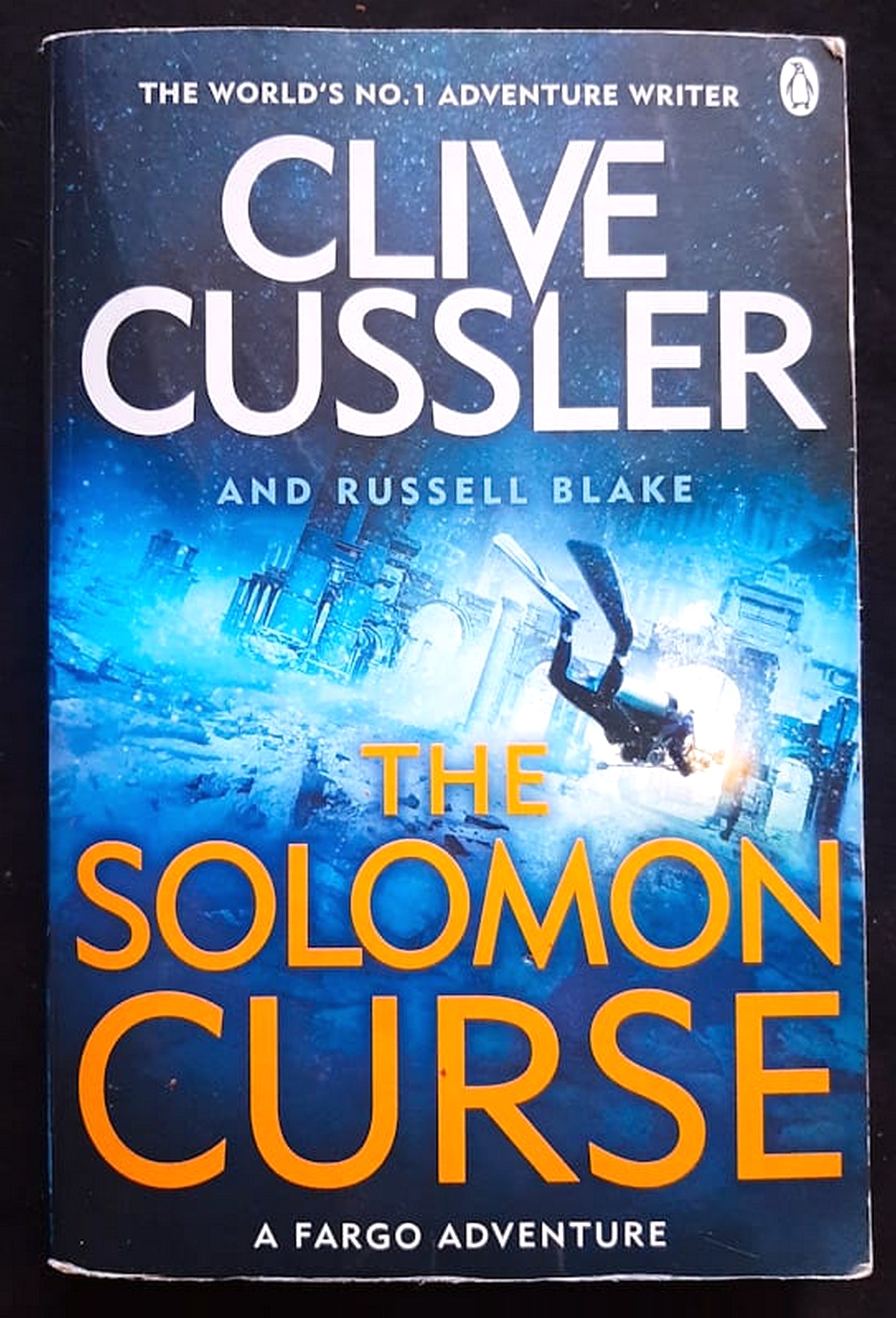 Front Cover Of Bestselling Book The Solomon Curse (Fargo Adventures #7) (Clive Cussler
)