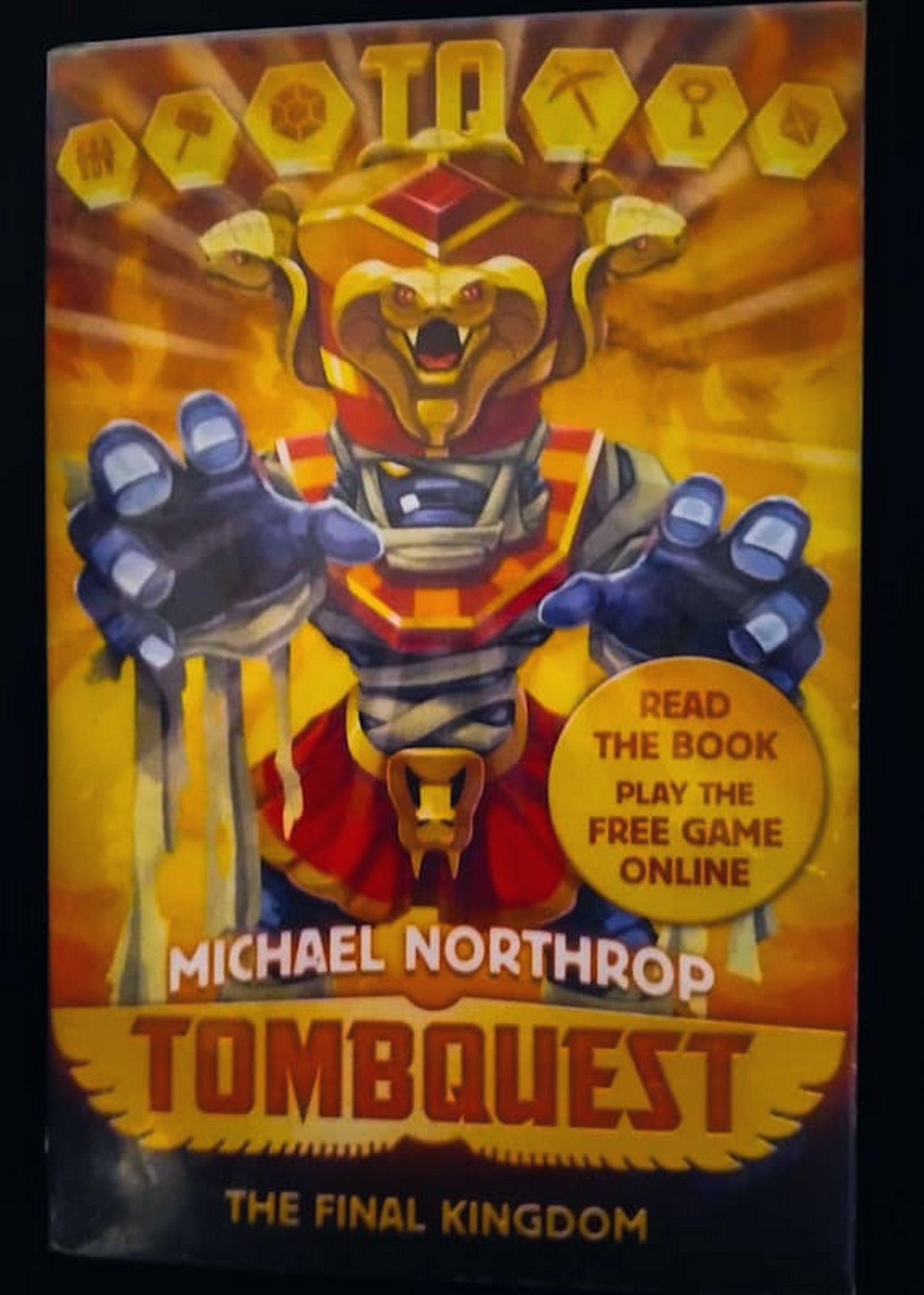 Front Cover Of Bestselling Book The Final Kingdom (Tombquest #5) (Michael Northrop
)