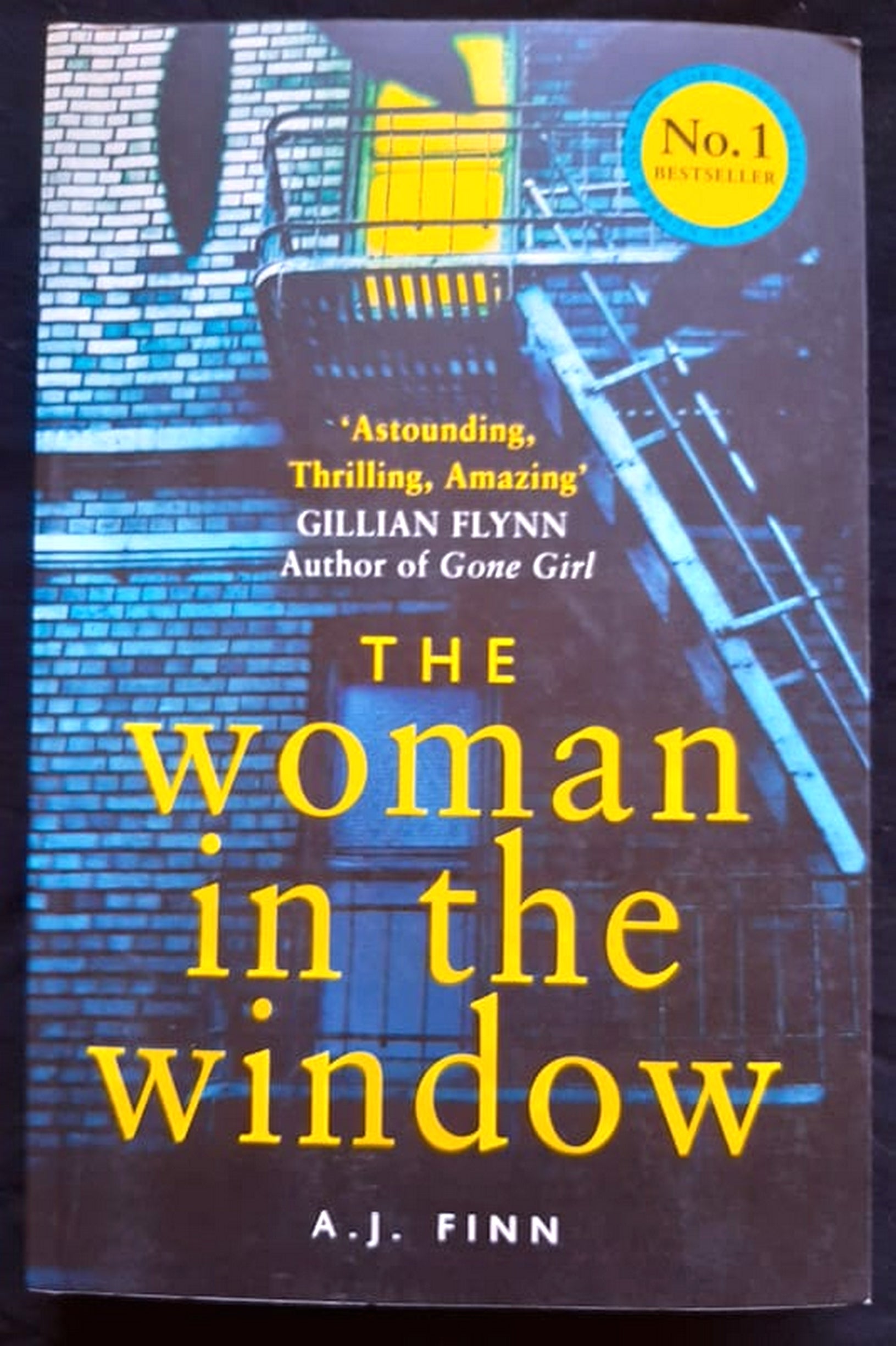 Front Cover Of Bestselling Book The Woman In The Window (A. J. Finn
)