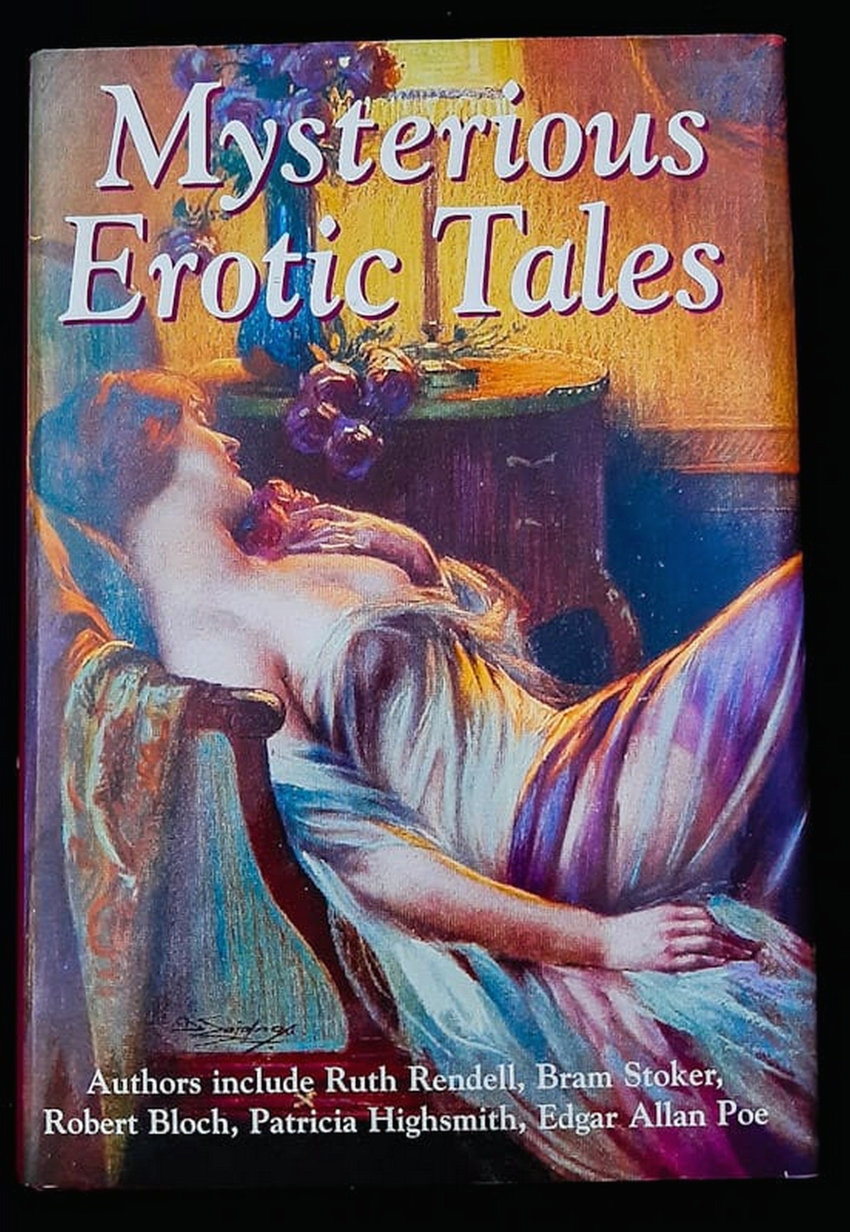 Front Cover Of Bestselling Book Mysterious Erotic Tales (Large Hardcover
)