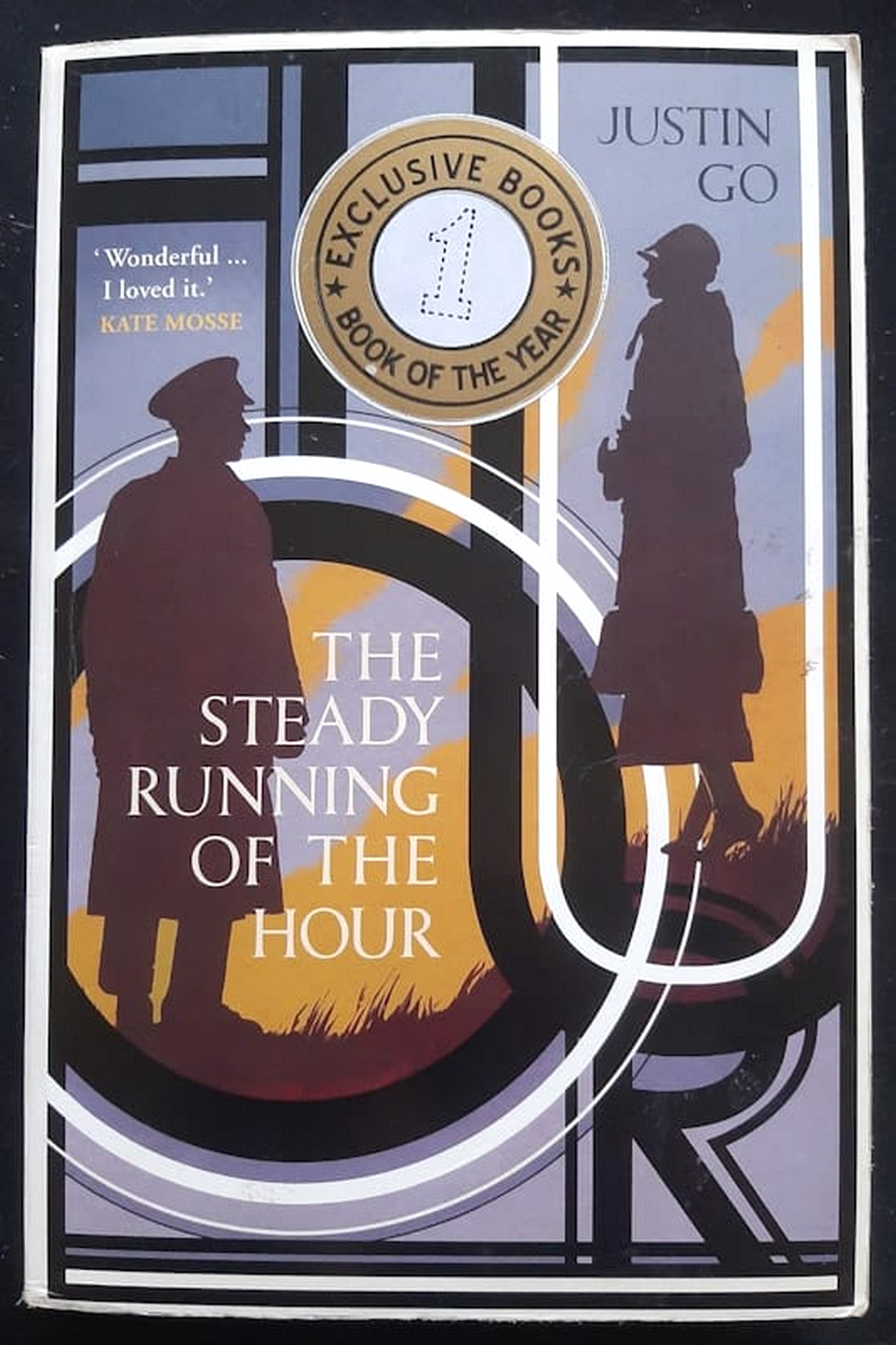 Front Cover Of Bestselling Book The Steady Running Of The Hour (Justin Go
)