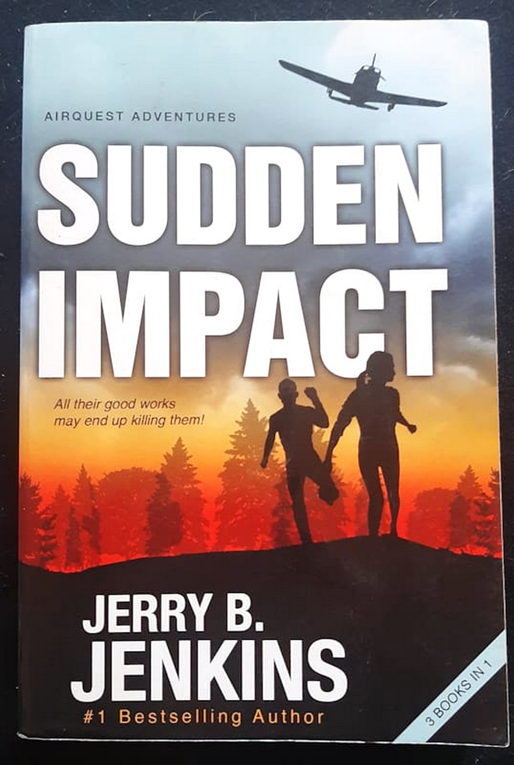 Front Cover Of Bestselling Book Sudden Impact: An Airquest Adventure (Jerry B. Jenkins
)