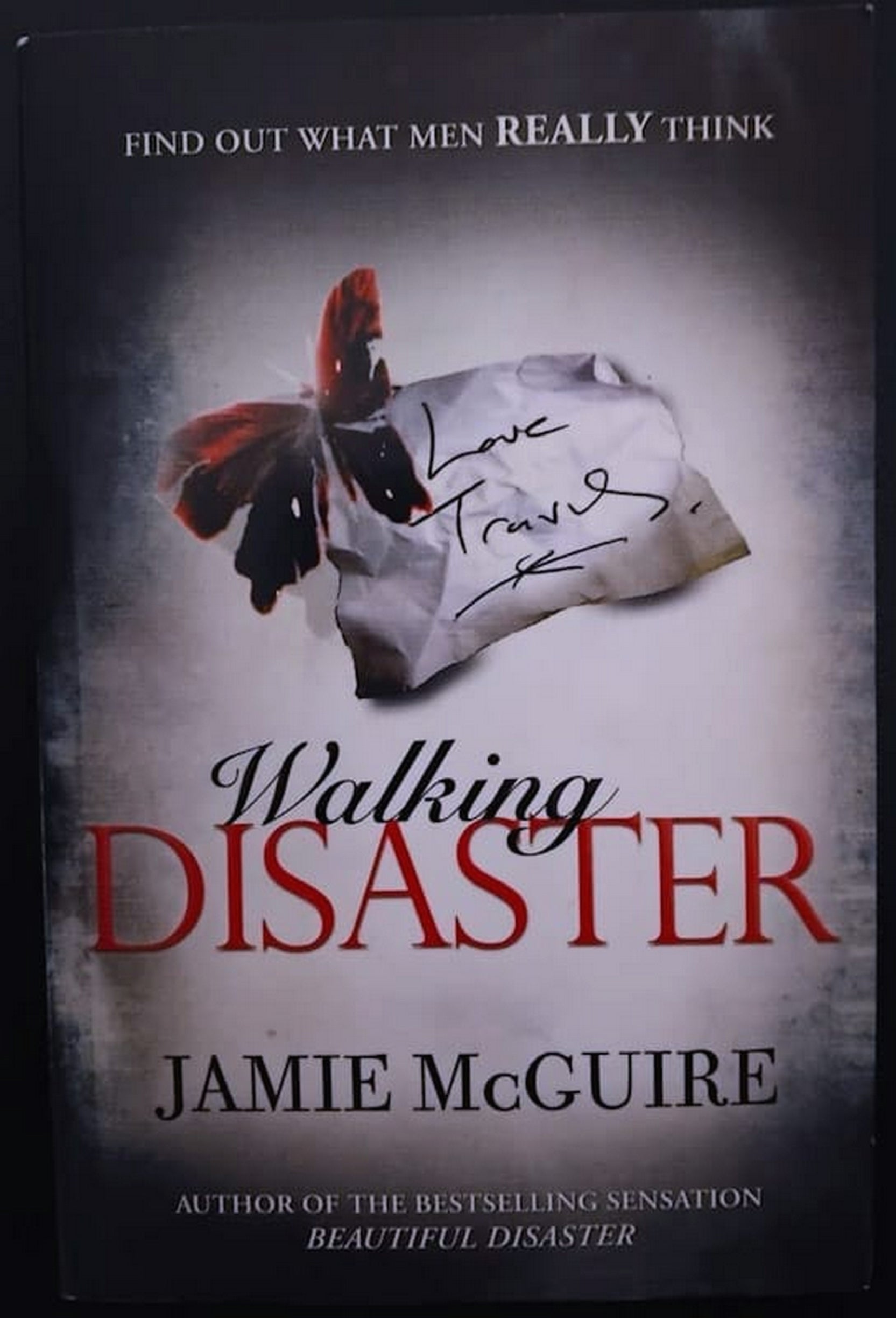 Front Cover Of Bestselling Book Walking Disaster (Beautiful #2) (Jamie Mcguire
)