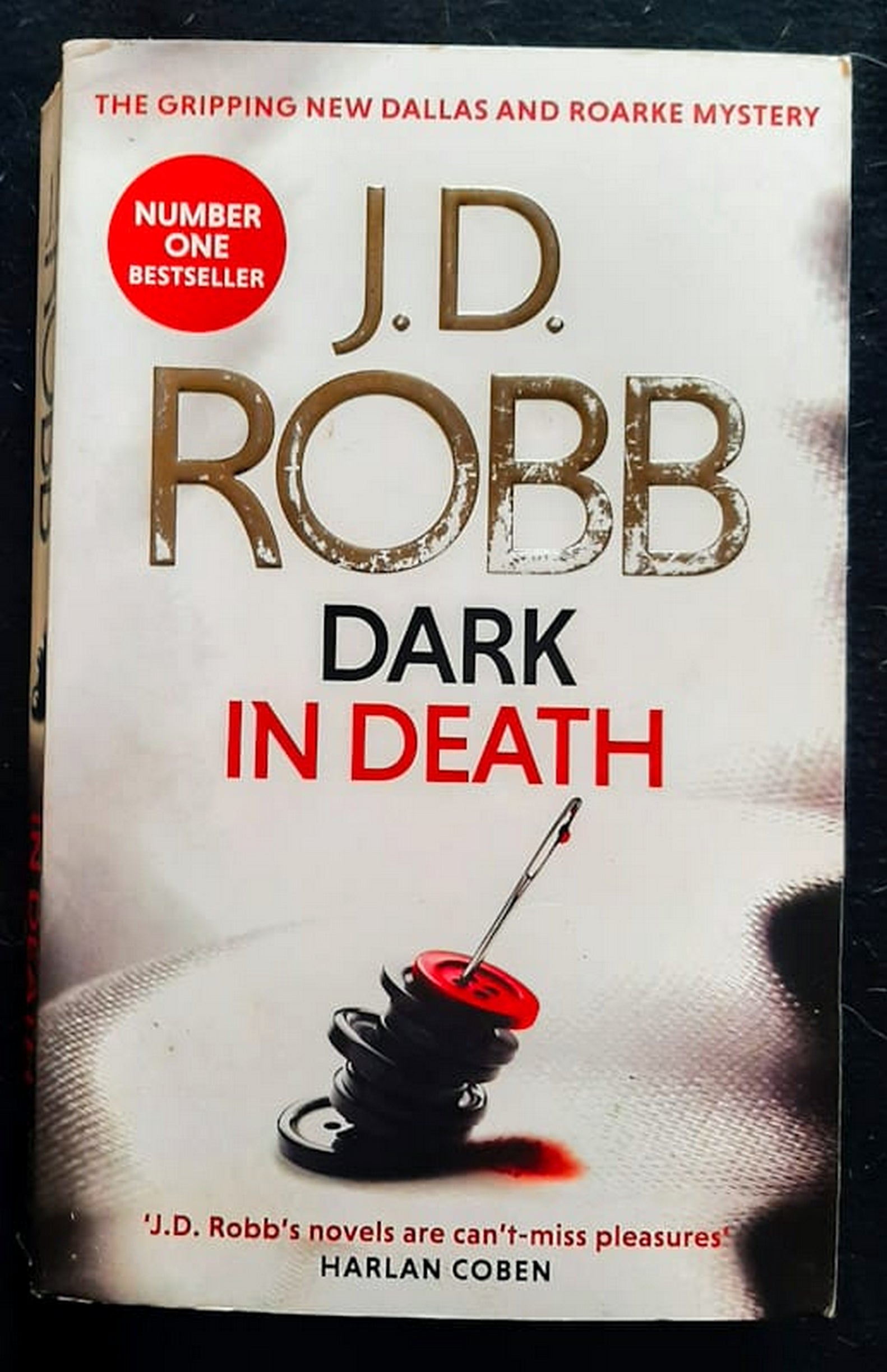 Front Cover Of Bestselling Book Dark In Death (In Death #46) (J.D. Robb
)