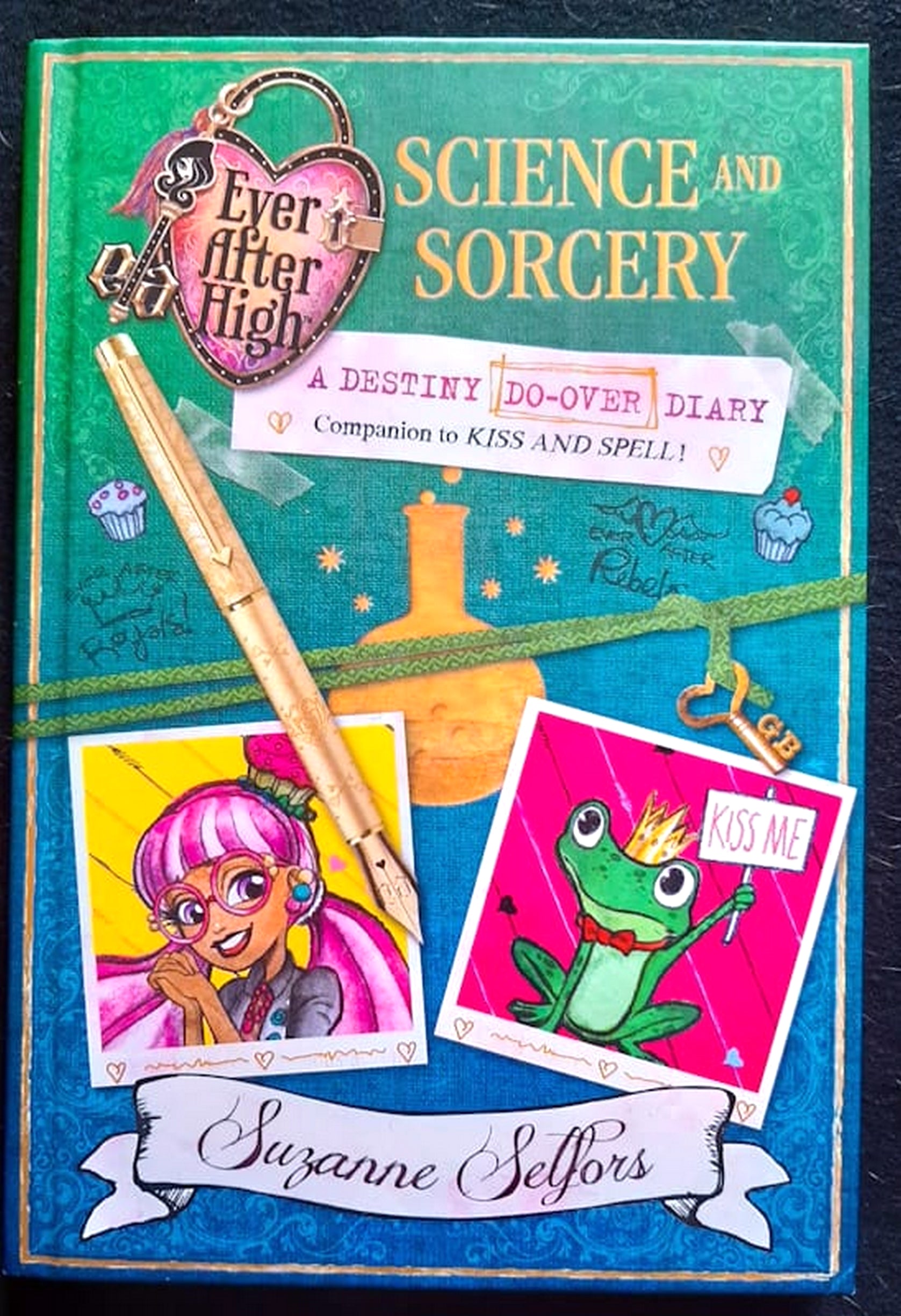 Front Cover Of Bestselling Book Science And Sorcery: A Destiny Do-Over Diary (Suzanne Selfors
)