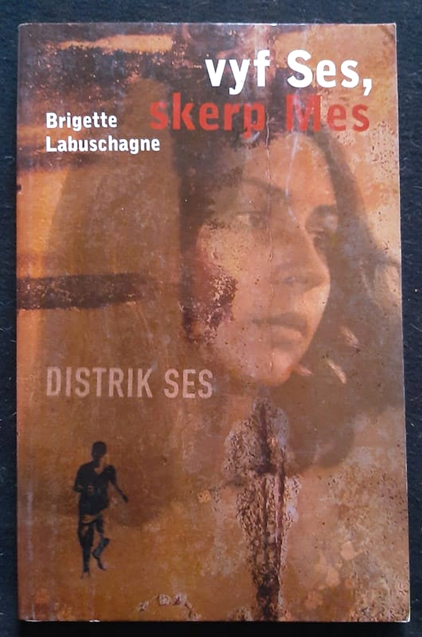 Front Cover Of Bestselling Book Vyf Ses Skerp Mes (Brigette Labuschagne
)