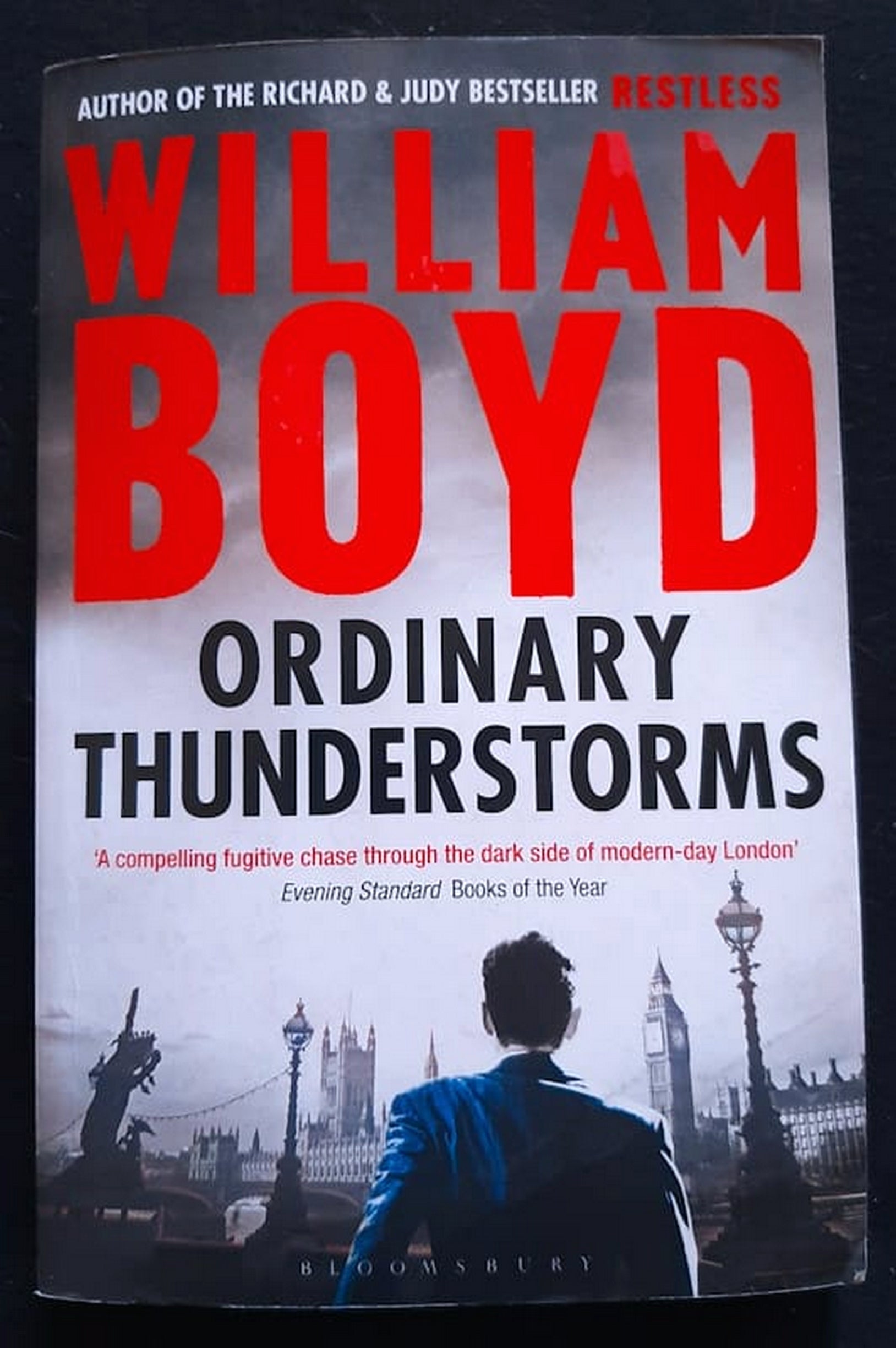 Front Cover Of Bestselling Book Ordinary Thunderstorms (William Boyd
)