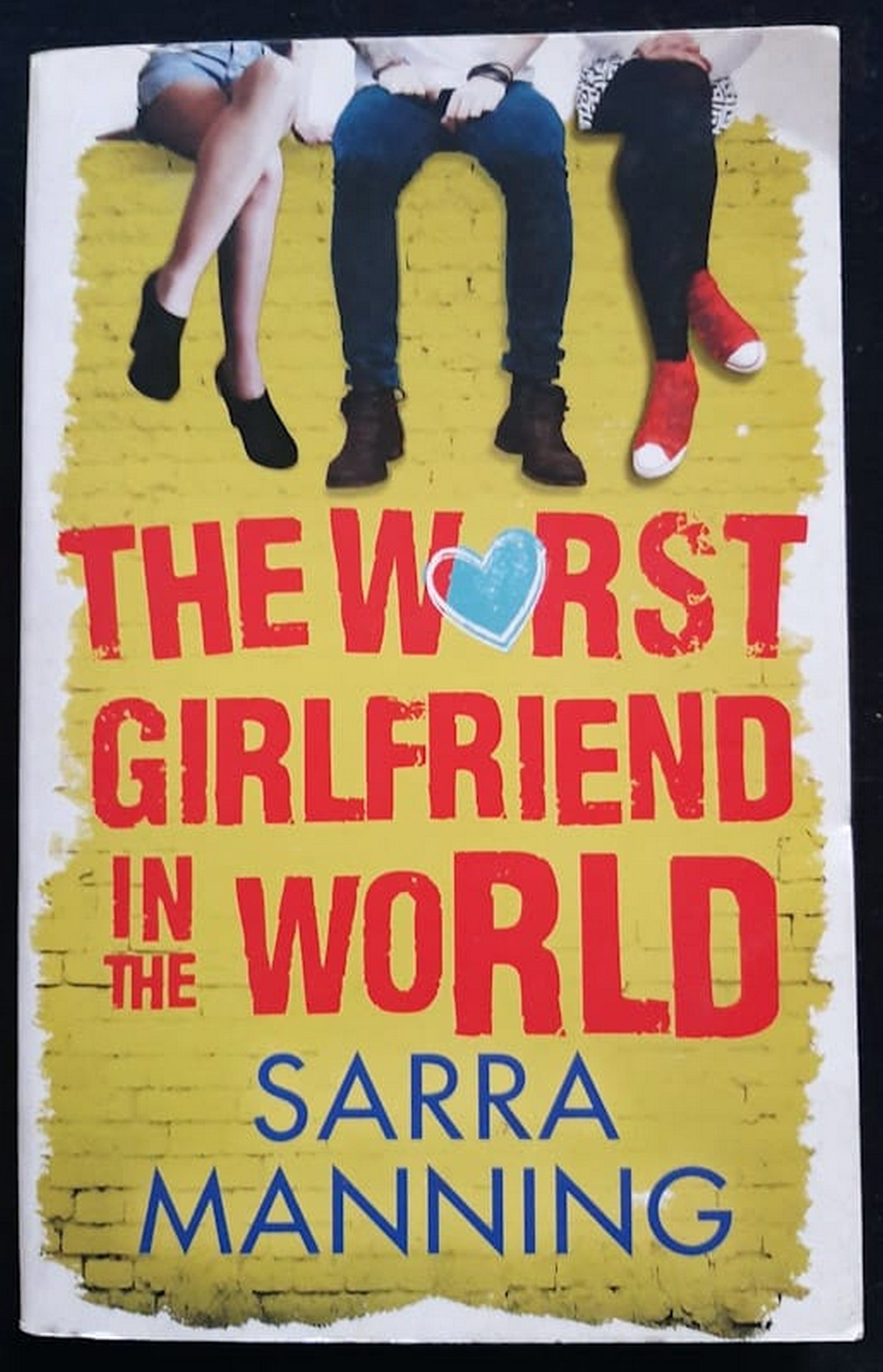 Front Cover Of Bestselling Book The Worst Girlfriend In The World (Sarra Manning
)