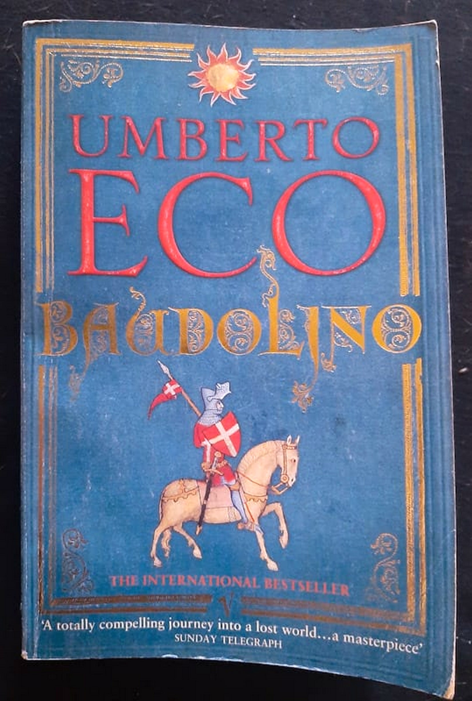 Front Cover Of Bestselling Book Baudolino (Umberto Eco
)