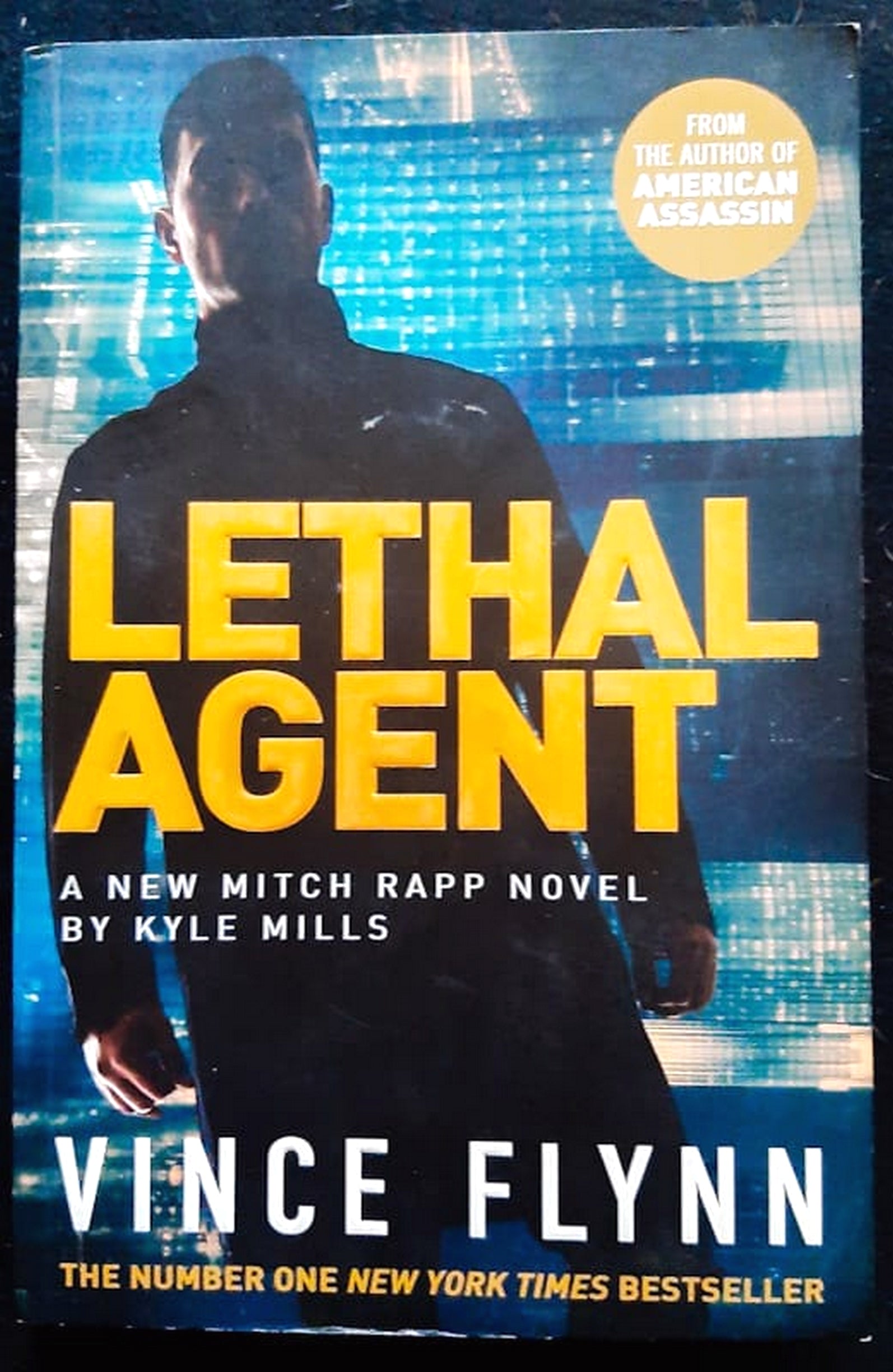Front Cover Of Bestselling Book Lethal Agent (Mitch Rapp #18) (Vince Flynn
)