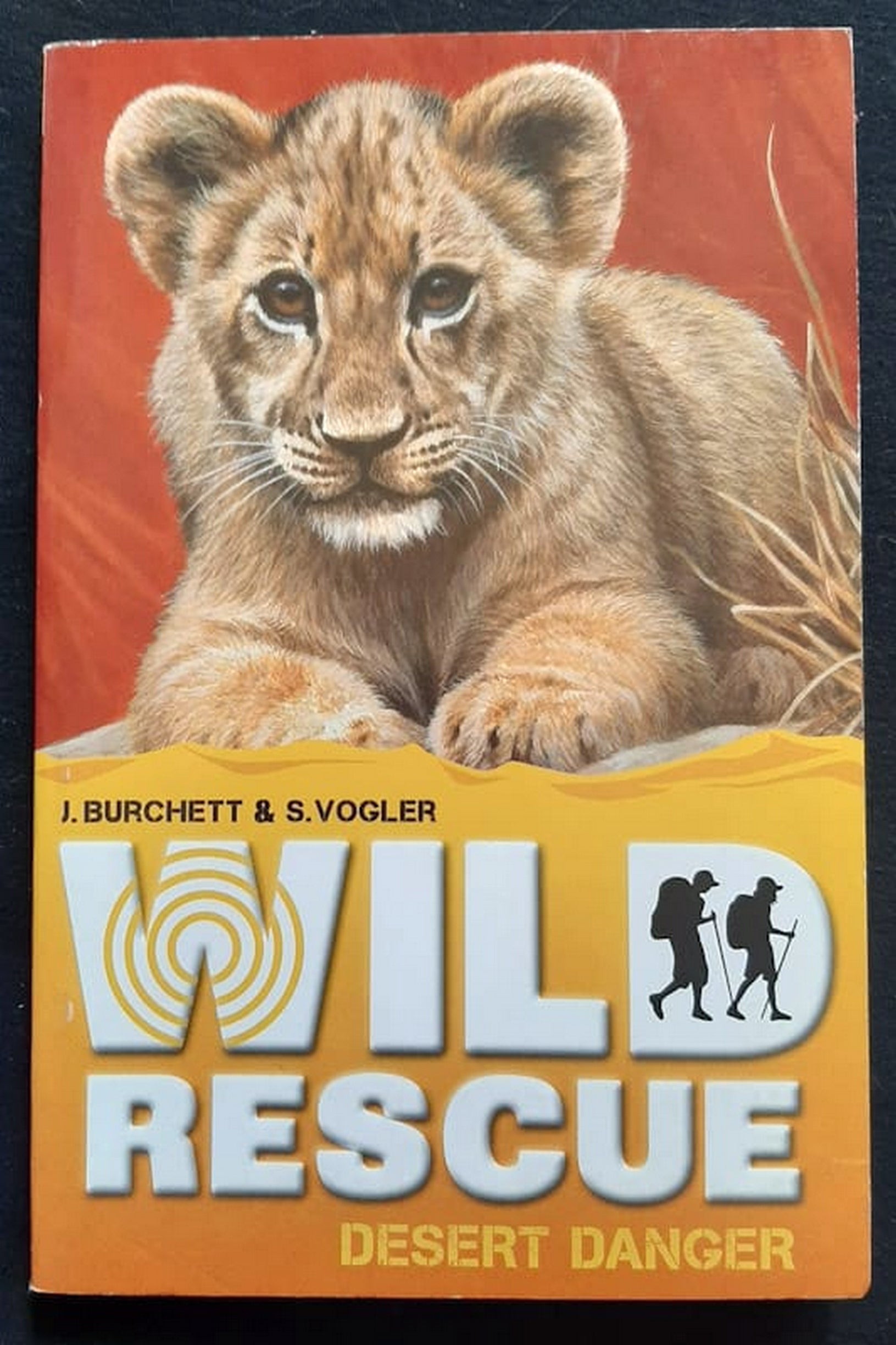Front Cover Of Bestselling Book Desert Danger (Wild Rescue #8) (J. Burchett
)