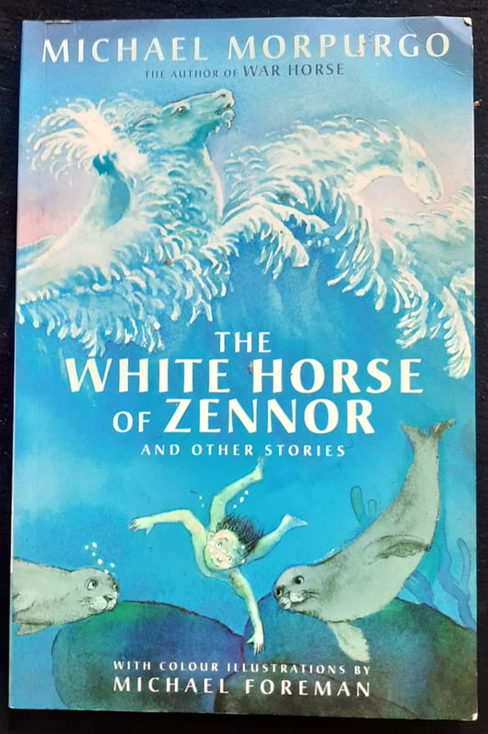 Front Cover Of Bestselling Book The White Horse Of Zennor (Michael Morpurgo
)
