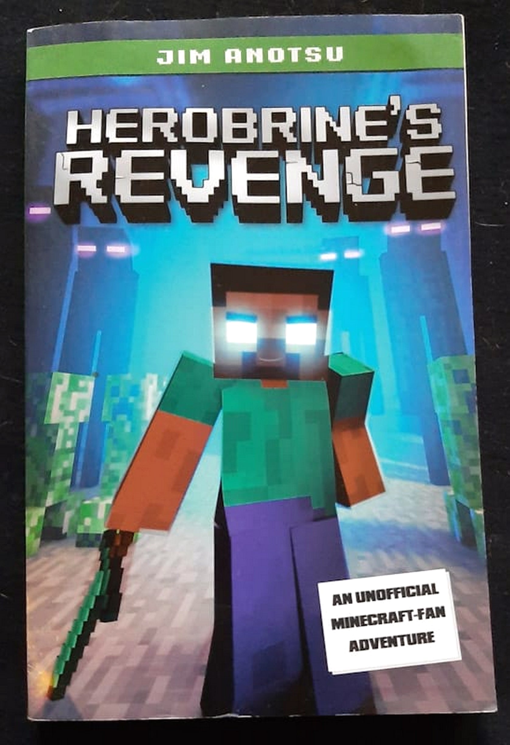 Front Cover Of Bestselling Book Herobrine'S Revenge (Herobrine #2) (<Span Class="Contributorlink__Name" Data-Testid="Name">Jim Anotsu</Span>
)