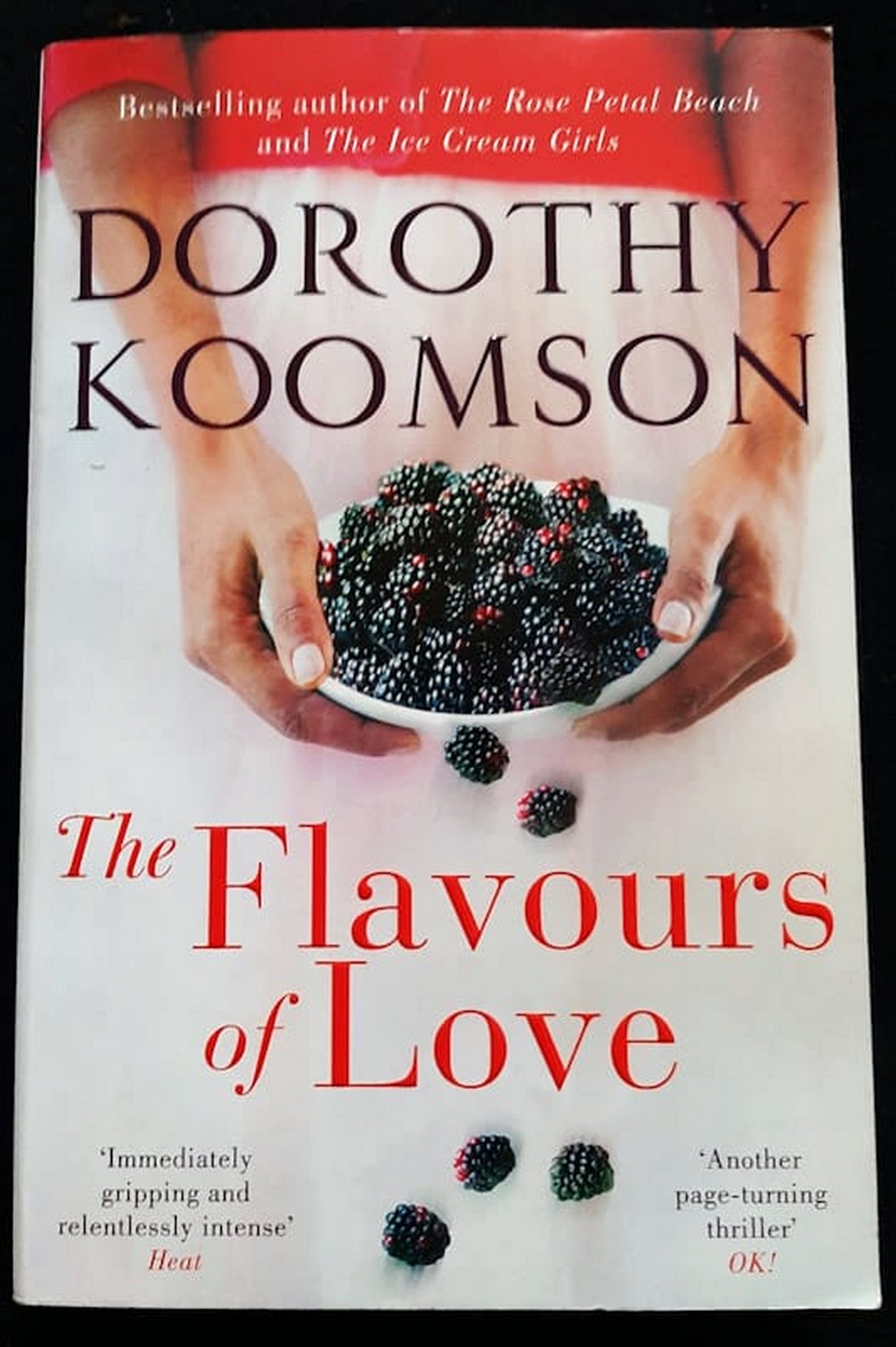 Front Cover Of Bestselling Book The Flavours Of Love (Dorothy Koomson
)