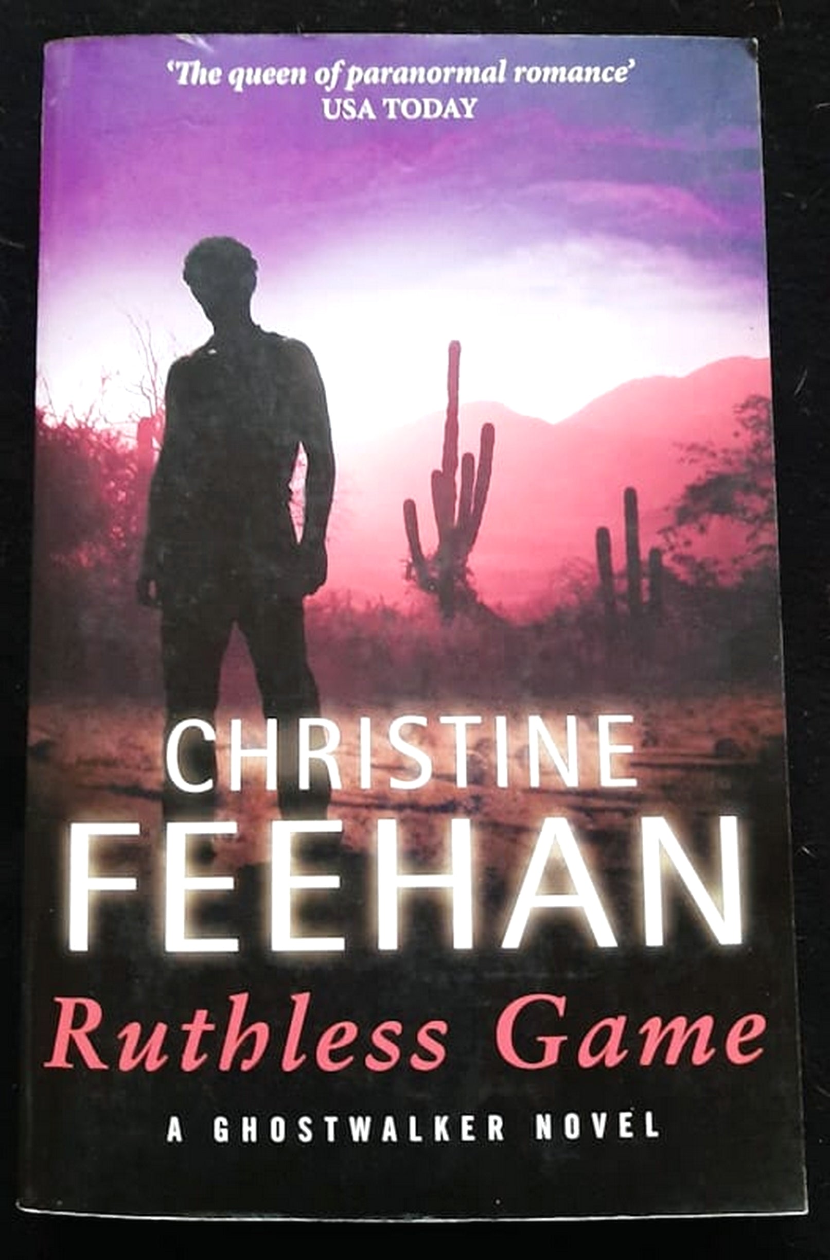 Front Cover Of Bestselling Book Ruthless Game (Ghostwalker #9) (Christine Feehan
)