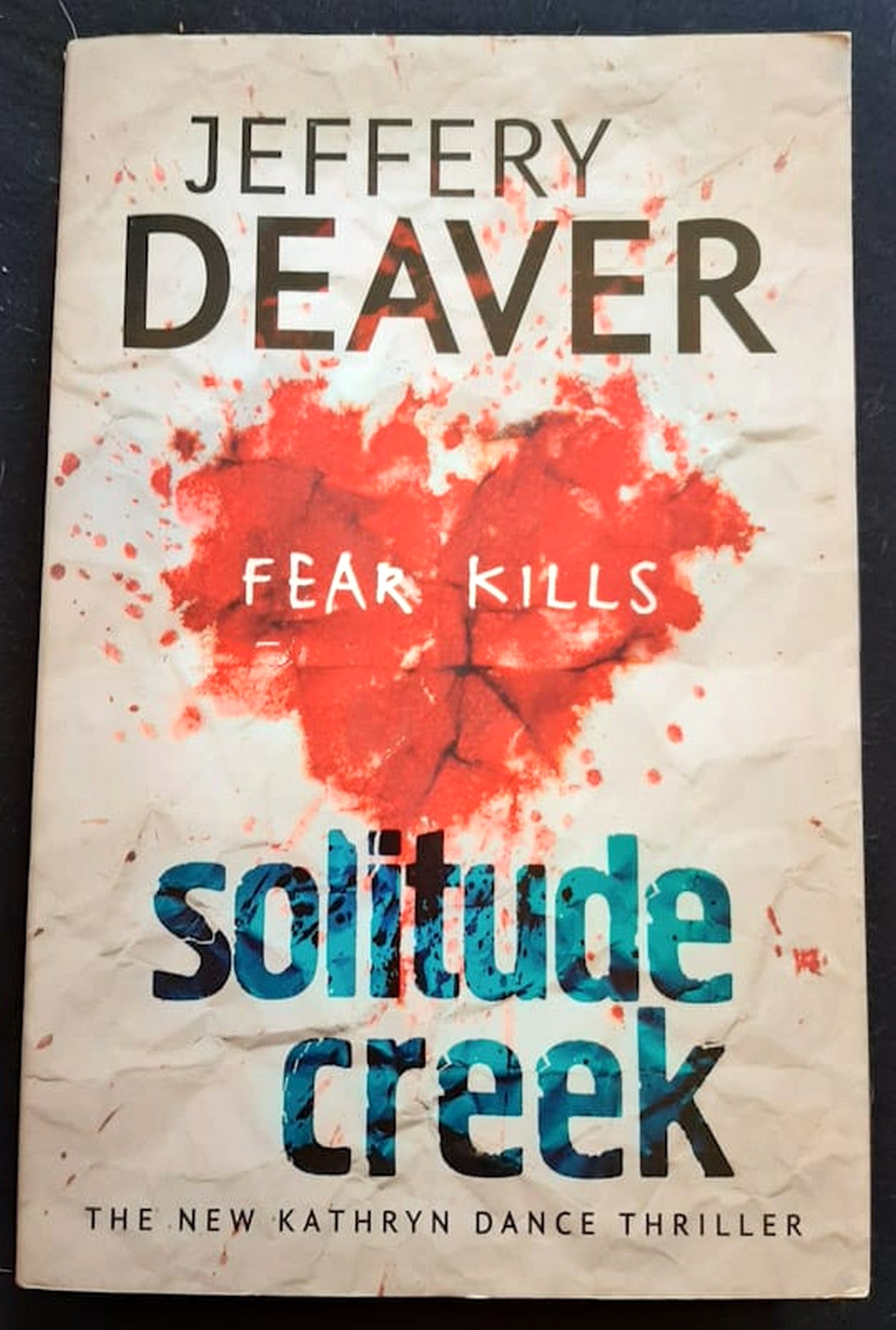 Front Cover Of Bestselling Book Solitude Creek (Kathryn Dance #4 ) (Jeffery Deaver
)