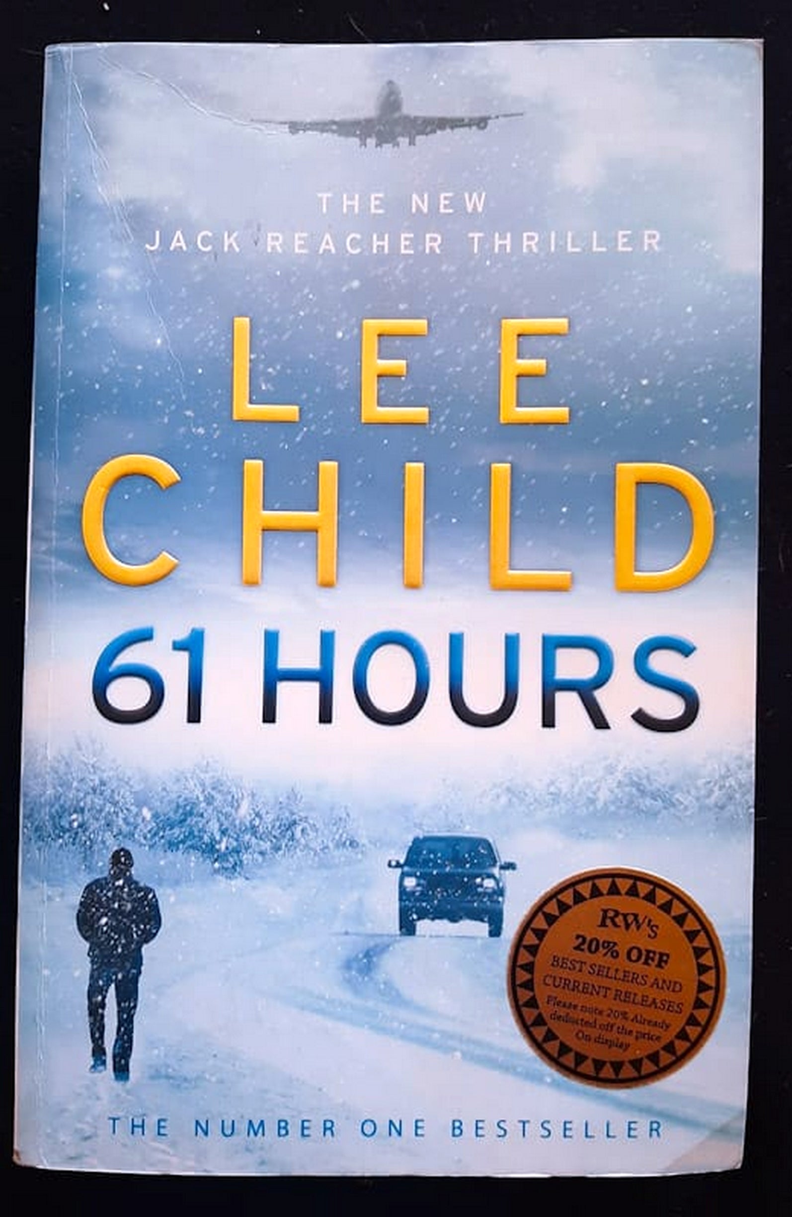 Front Cover Of Bestselling Book 61 Hours (Jack Reacher #14) (Lee Child
)