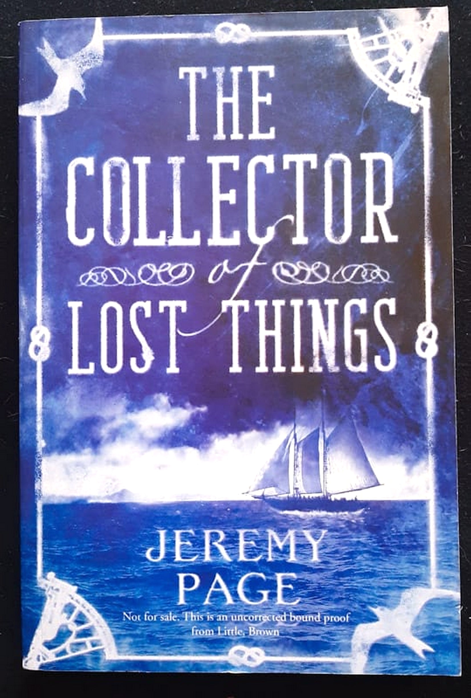 Front Cover Of Bestselling Book The Collector Of Lost Things (Jeremy Page
)
