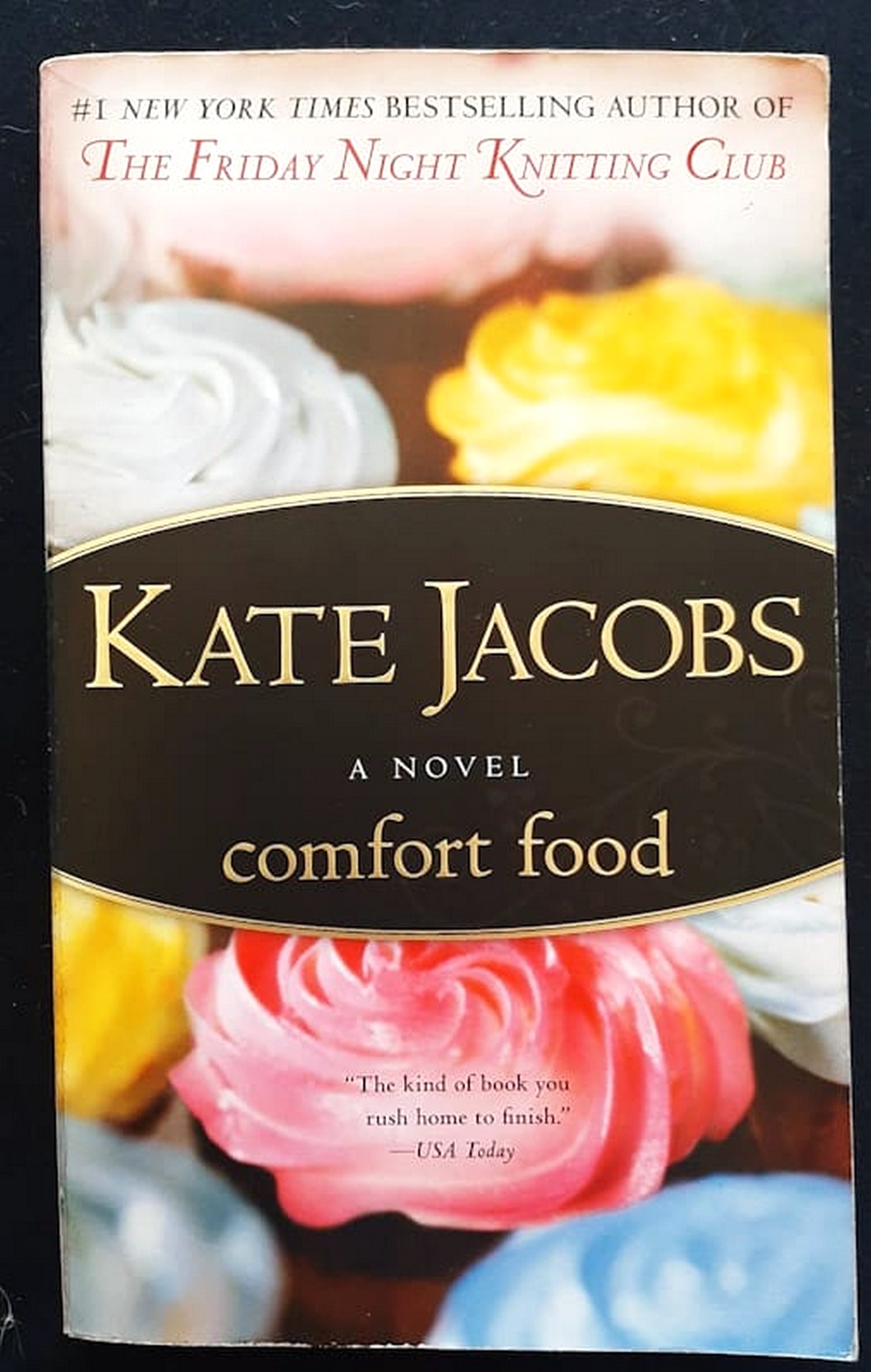 Front Cover Of Bestselling Book Comfort Food (Kate Jacobs
)