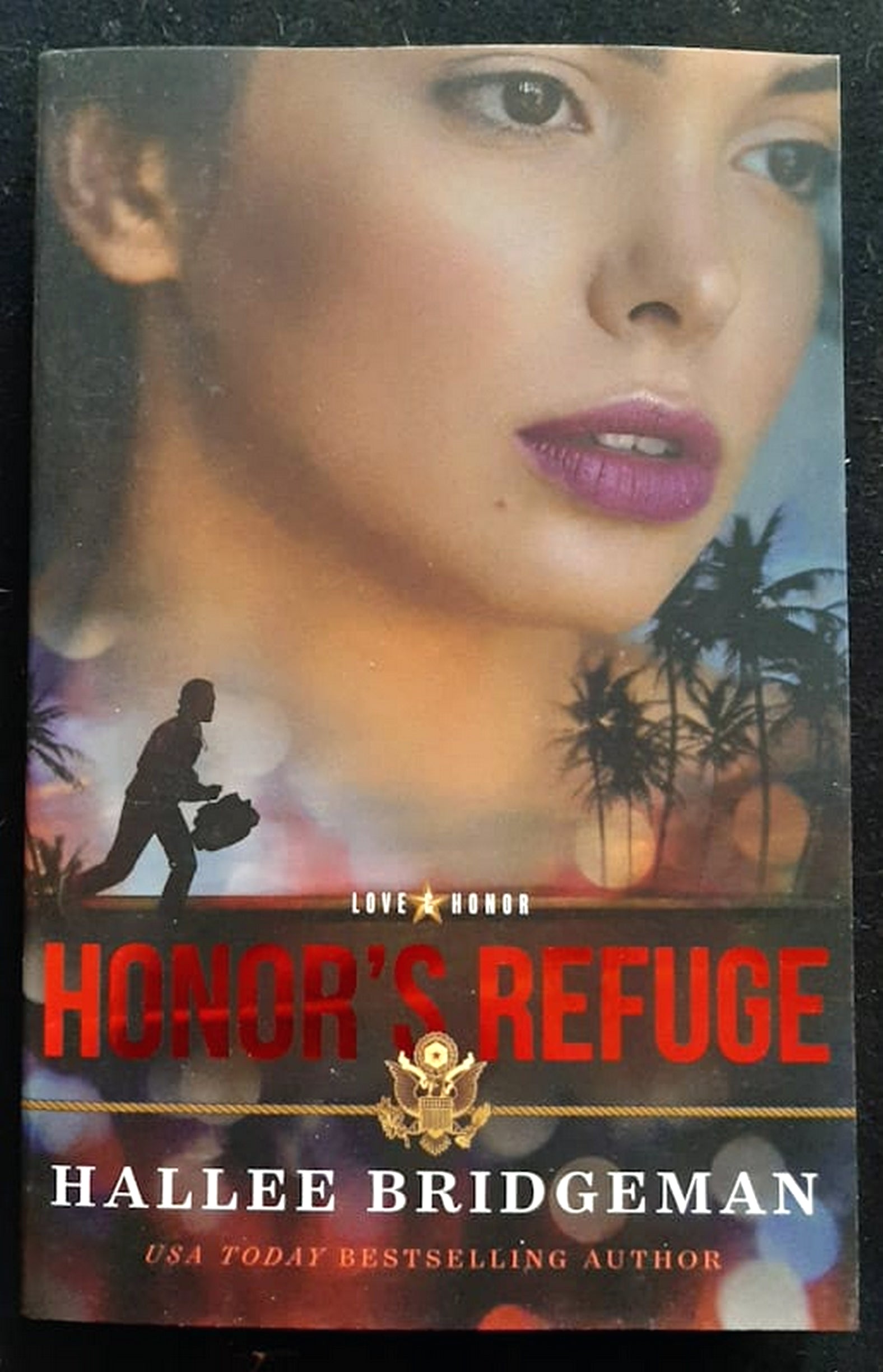 Front Cover Of Bestselling Book Honor'S Refuge (Love And Honor #3) (Hallee Bridgeman
)