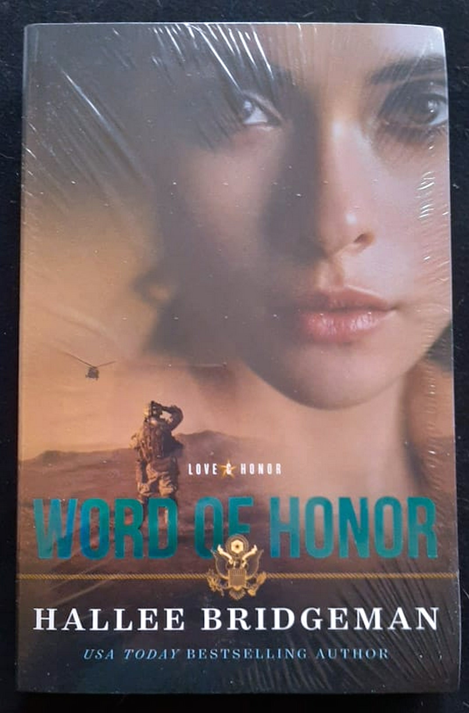 Front Cover Of Bestselling Book Word Of Honor (Love And Honor #2) (Hallee Bridgeman
)