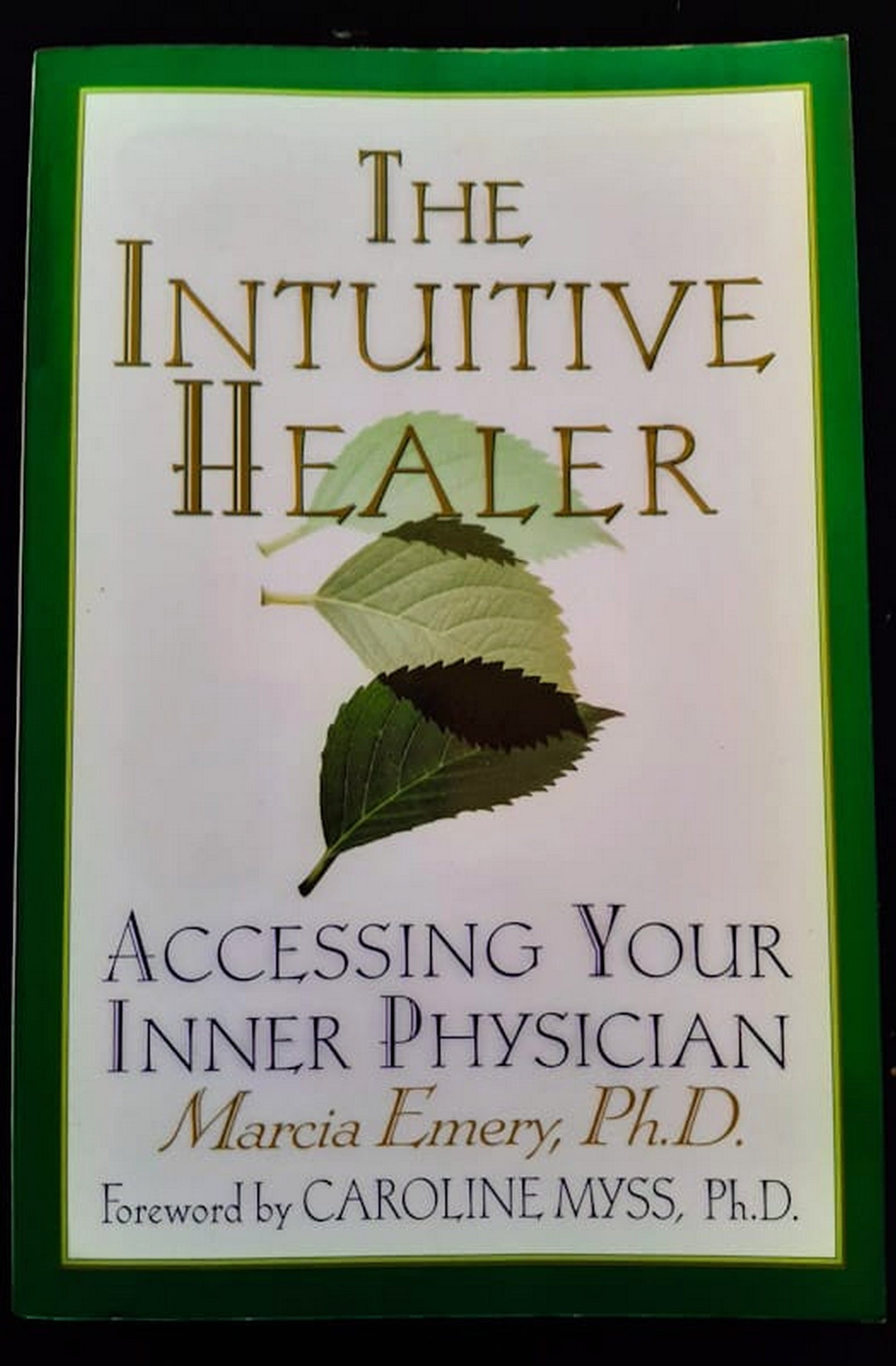 Front Cover Of Bestselling Book The Intuitive Healer: Accessing Your Inner Physician (Marcia L.H. Emery
)