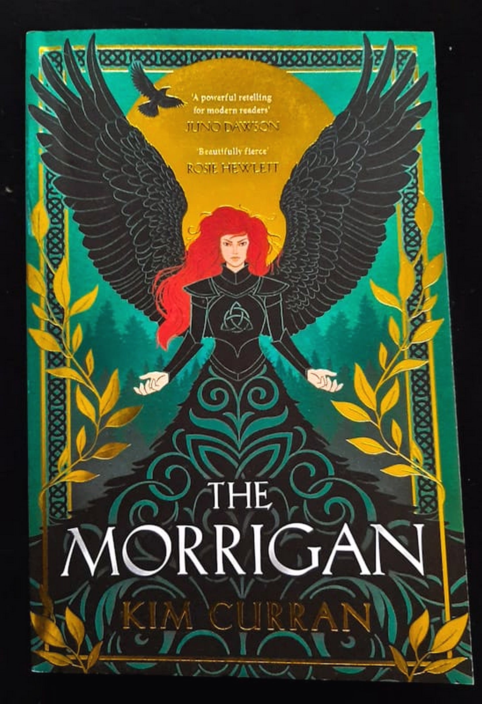 Front Cover Of Bestselling Book The Morrigan (Kim Curran
)