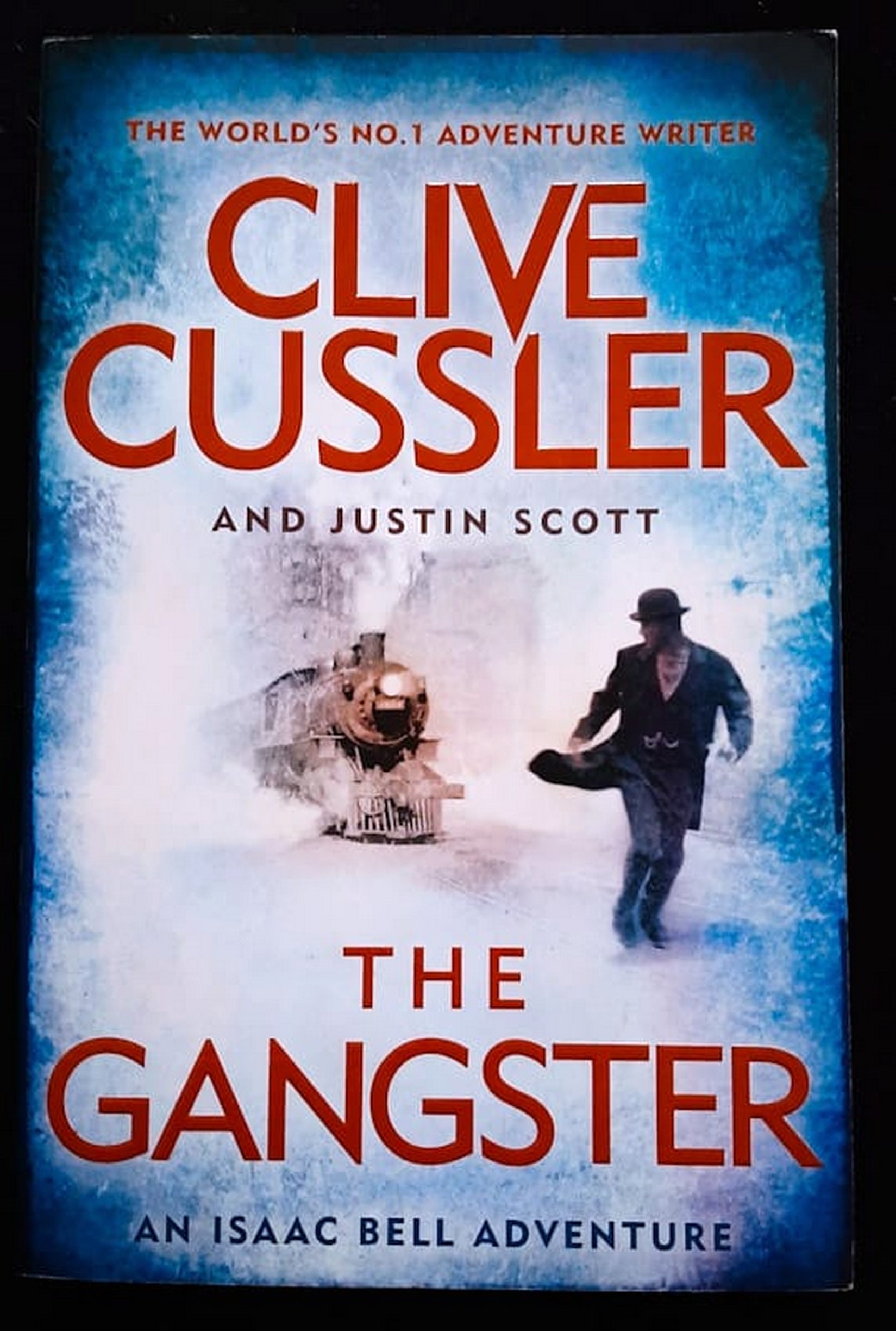 Front Cover Of Bestselling Book The Gangster (Isaac Bell #9) (Clive Cussler
)