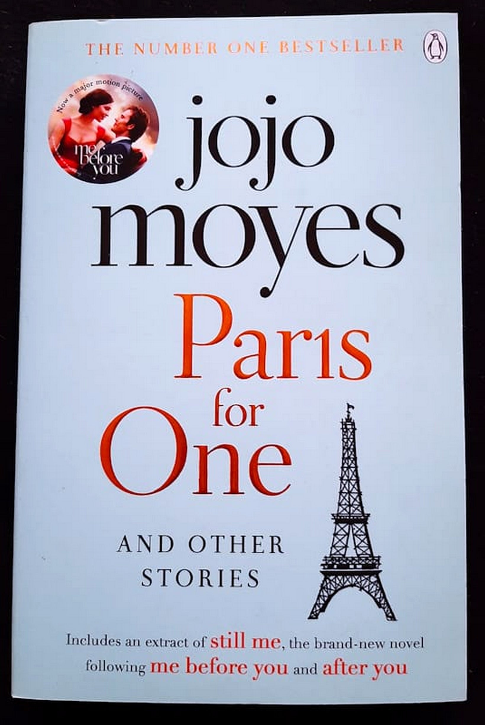 Front Cover Of Bestselling Book Paris For One And Other Stories (Jojo Moyes
)