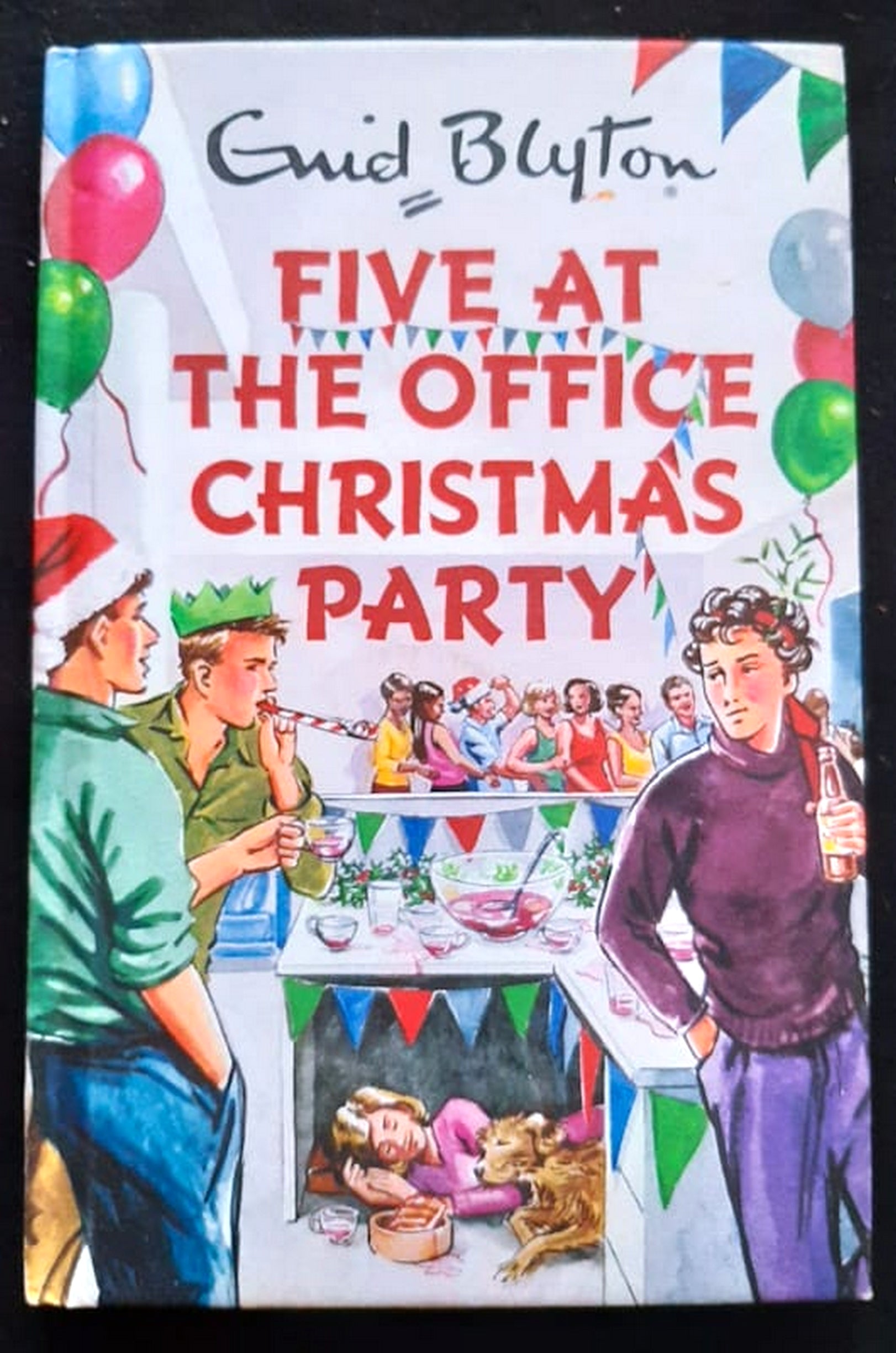 Front Cover Of Bestselling Book Enid Blyton For Grown-Ups: Five At The Office Christmas Party (Enid Blyton
)