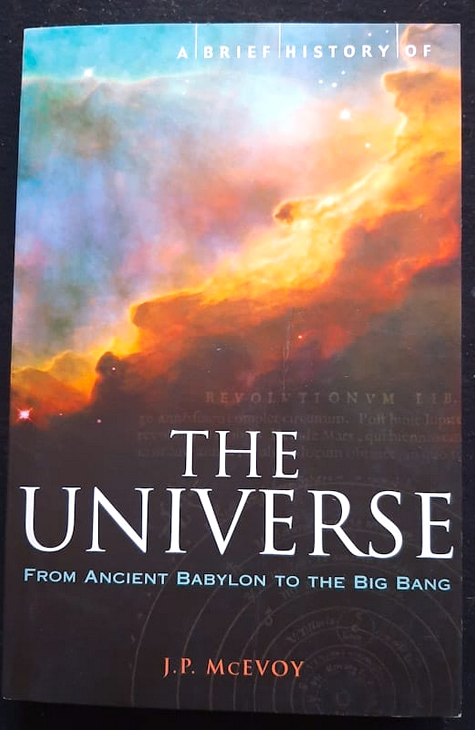 Front Cover Of Bestselling Book A Brief History Of The Universe (J.P. Mcevoy
)