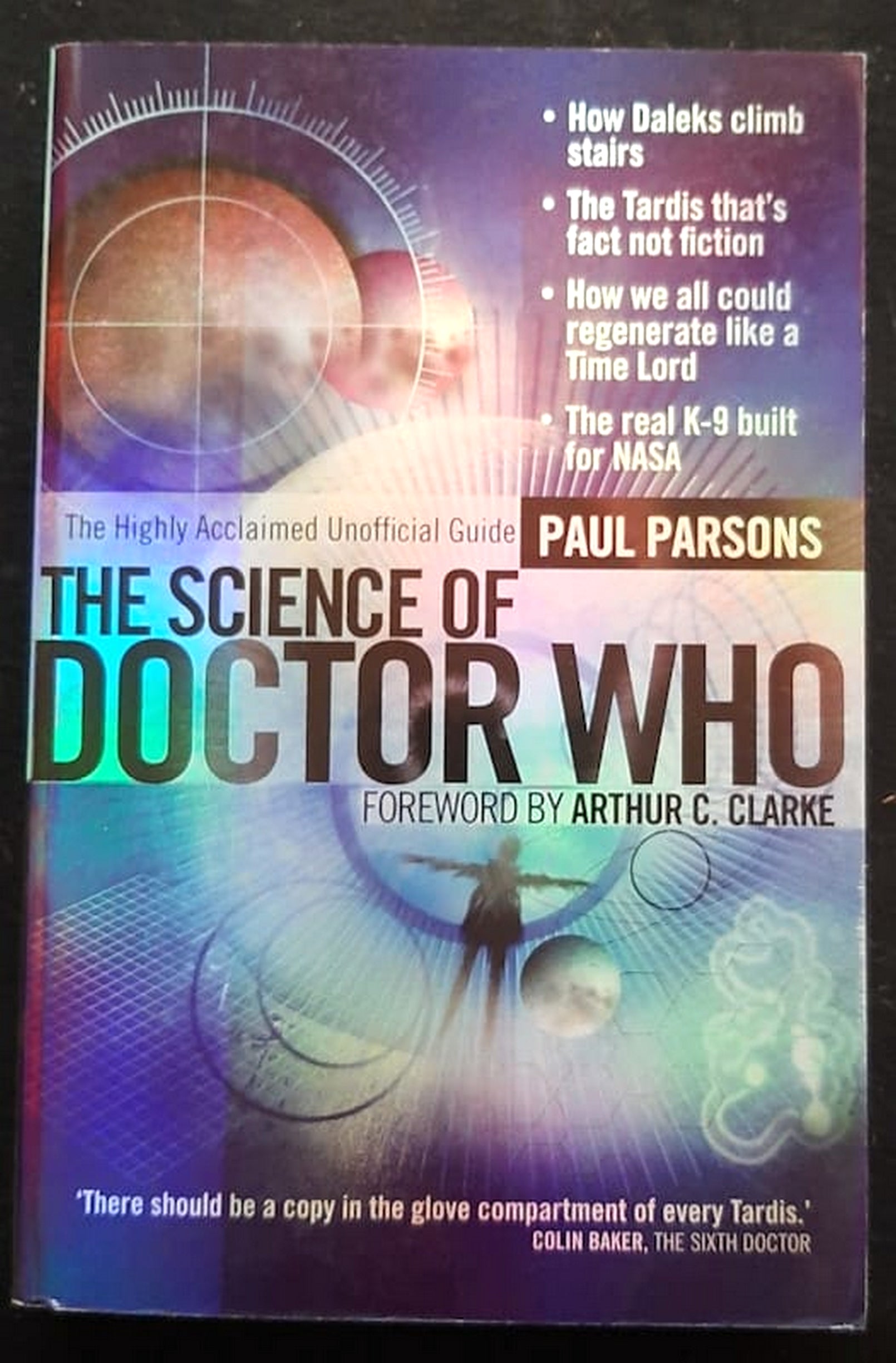 Front Cover Of Bestselling Book The Science Of Doctor Who (Paul Parsons
)