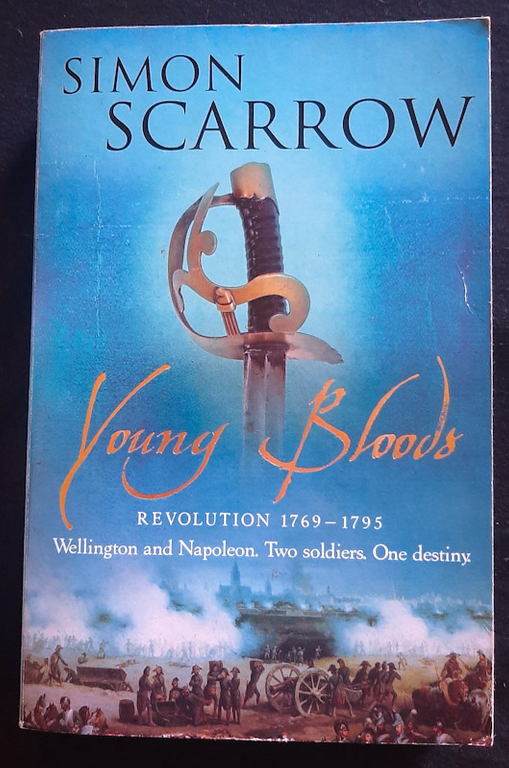 Front Cover Of Bestselling Book Young Bloods (Revolution Quartet #1) (Simon Scarrow
)