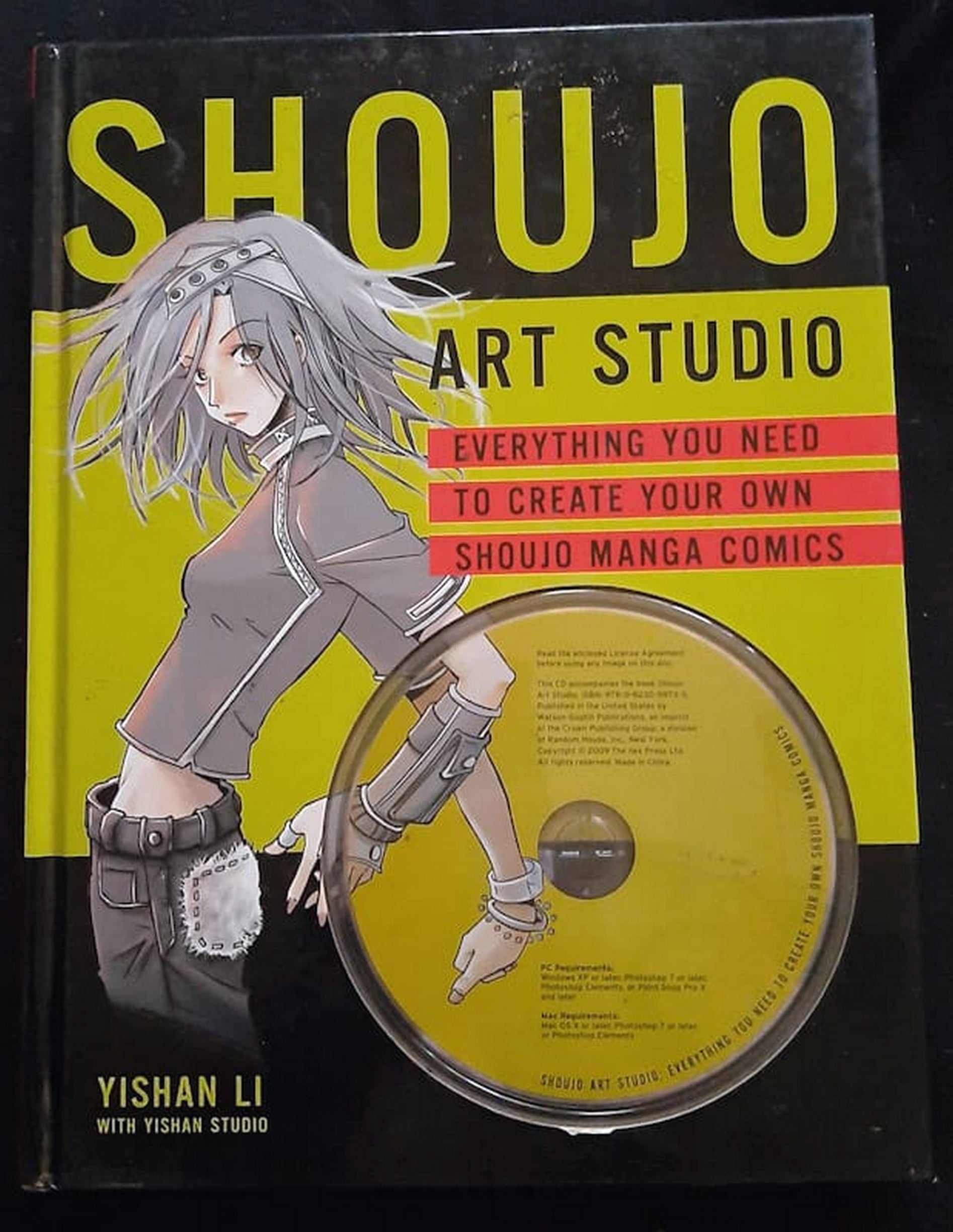 Front Cover Of Bestselling Book Shoujo Art Studio: Everything You Need To Create Your Own Shoujo Manga Comics (Yishan Li
)