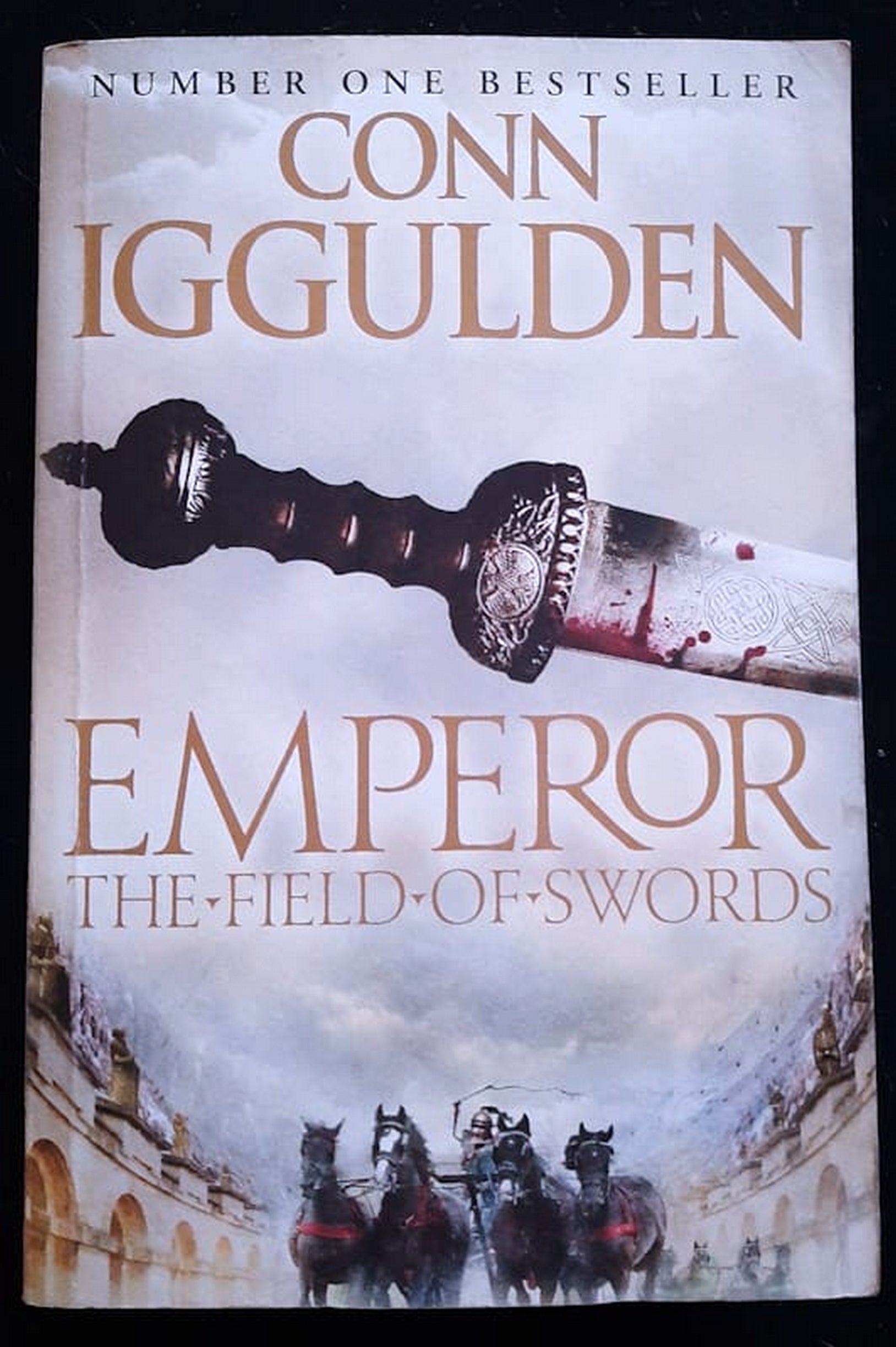 Front Cover Of Bestselling Book The Field Of Swords (Emperor #3) (Conn Iggulden
)